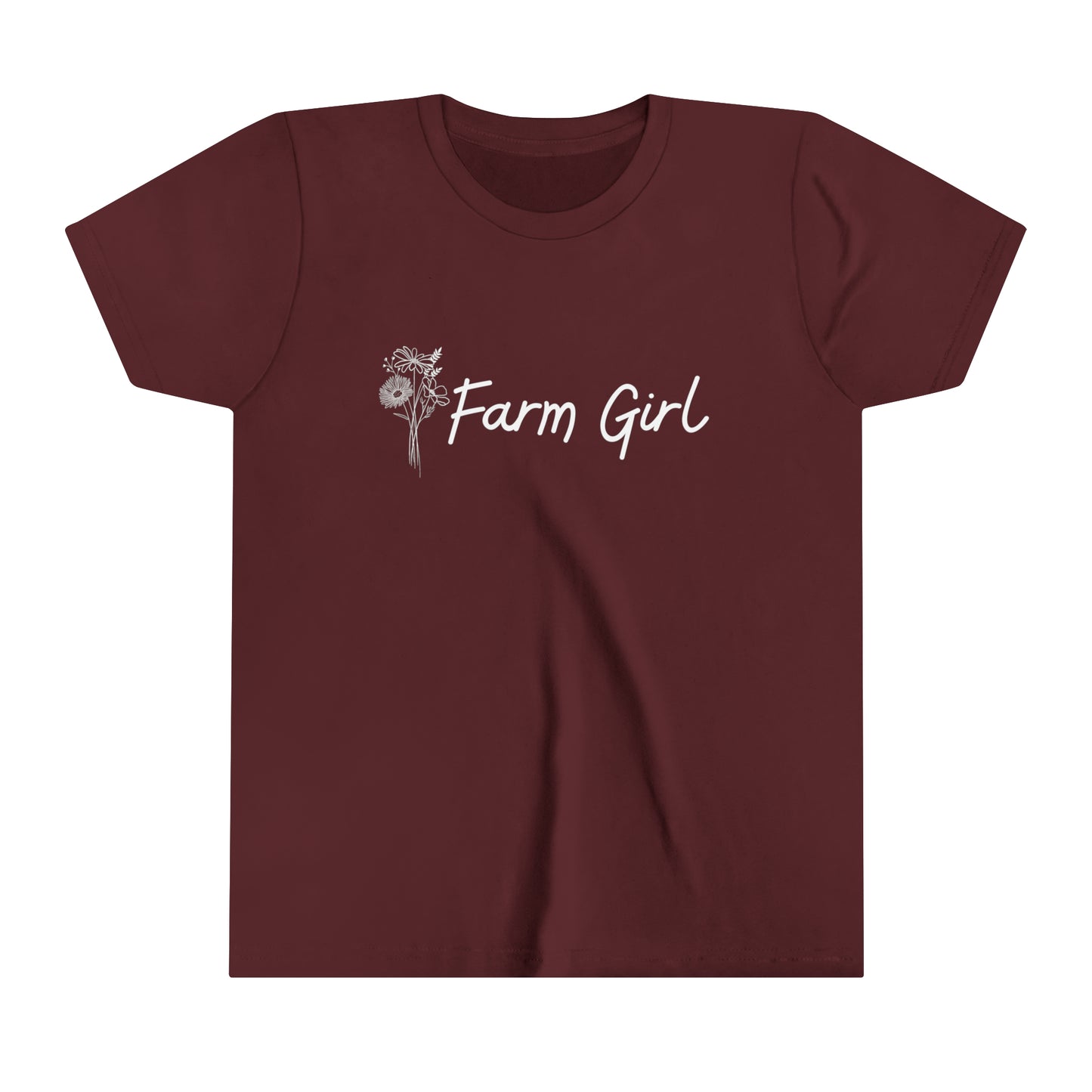 Farm Girl Youth Short Sleeve Tee - My Country Kid