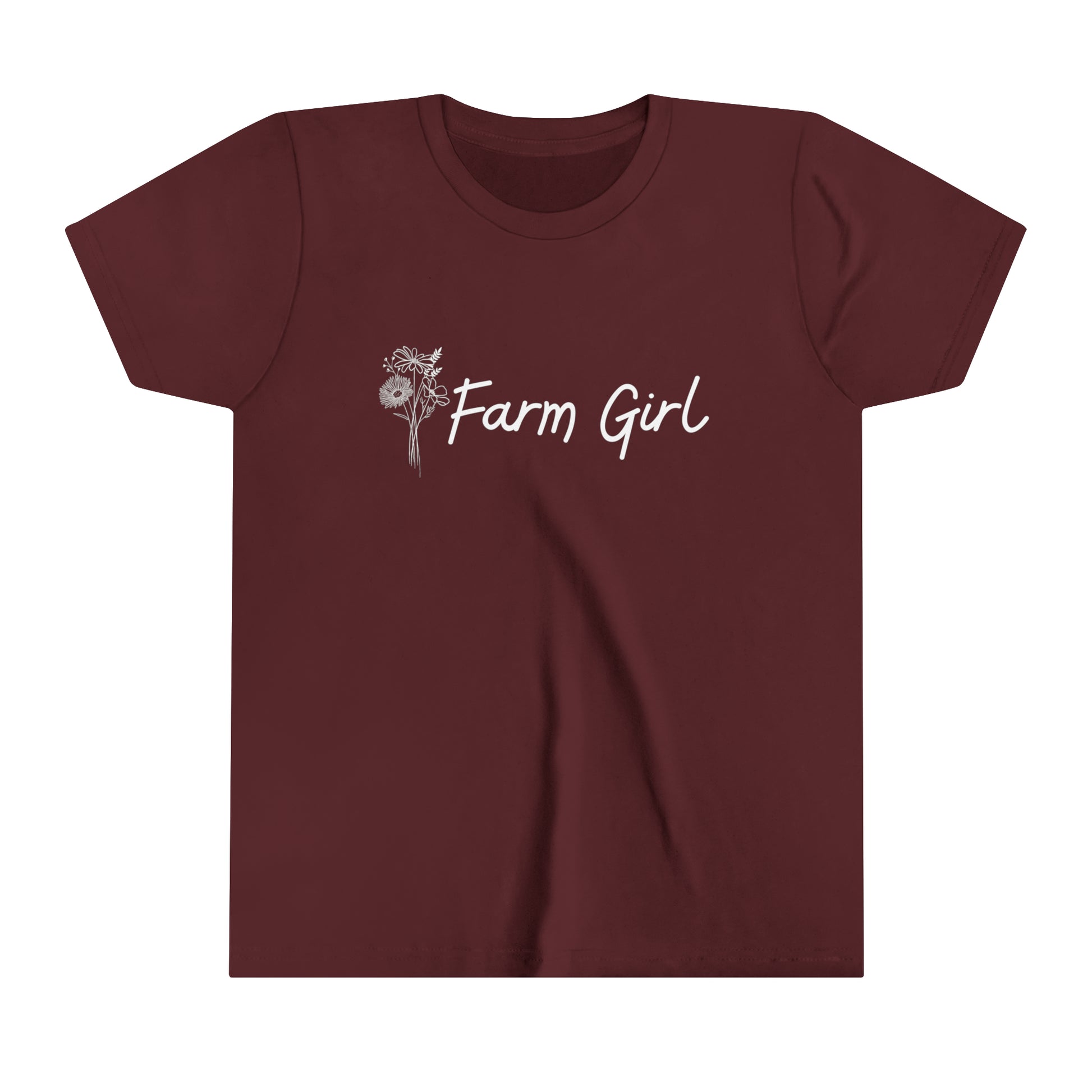 Farm Girl Youth Short Sleeve Tee - My Country Kid