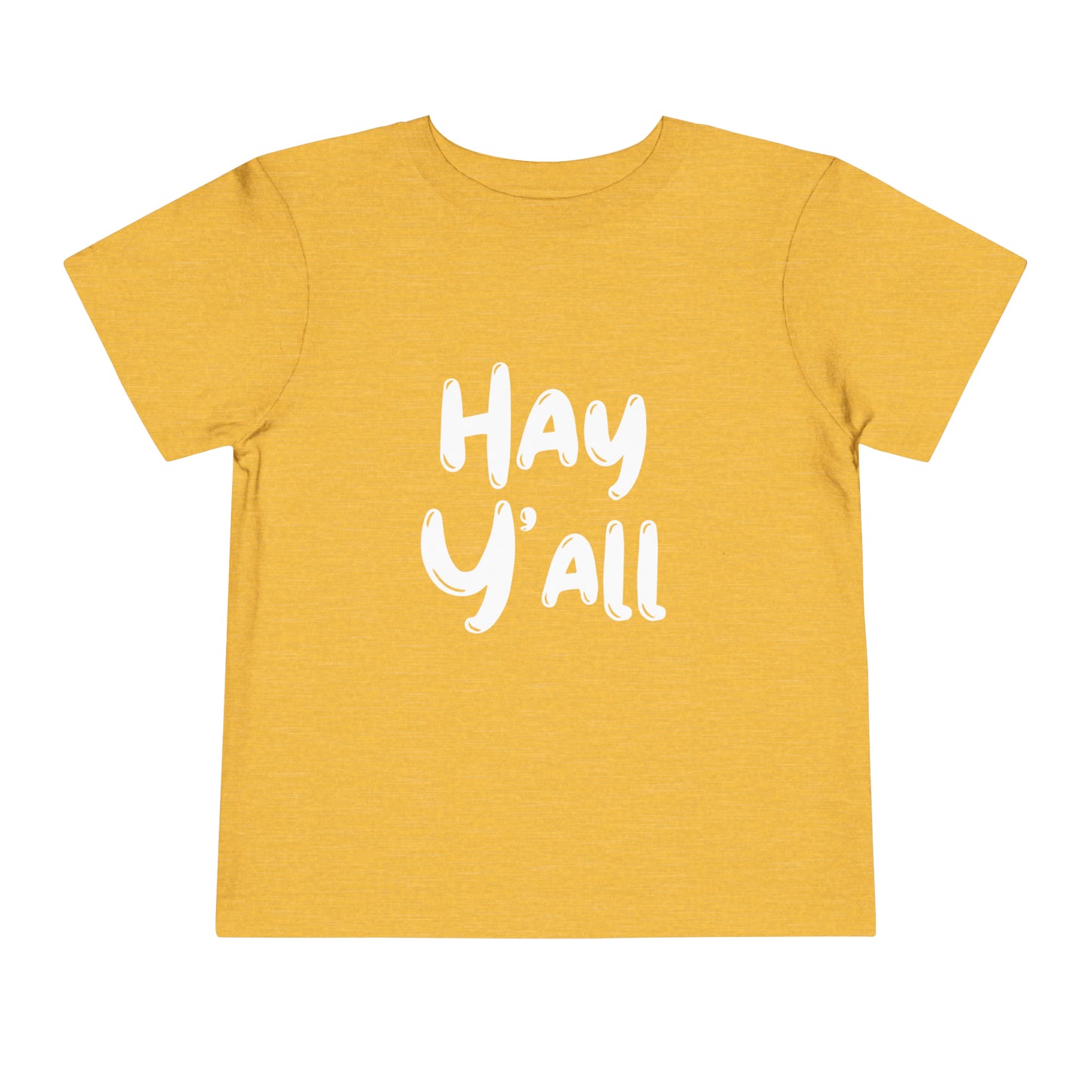 Hay Y'all Toddler Short Sleeve Tee - My Country Kid