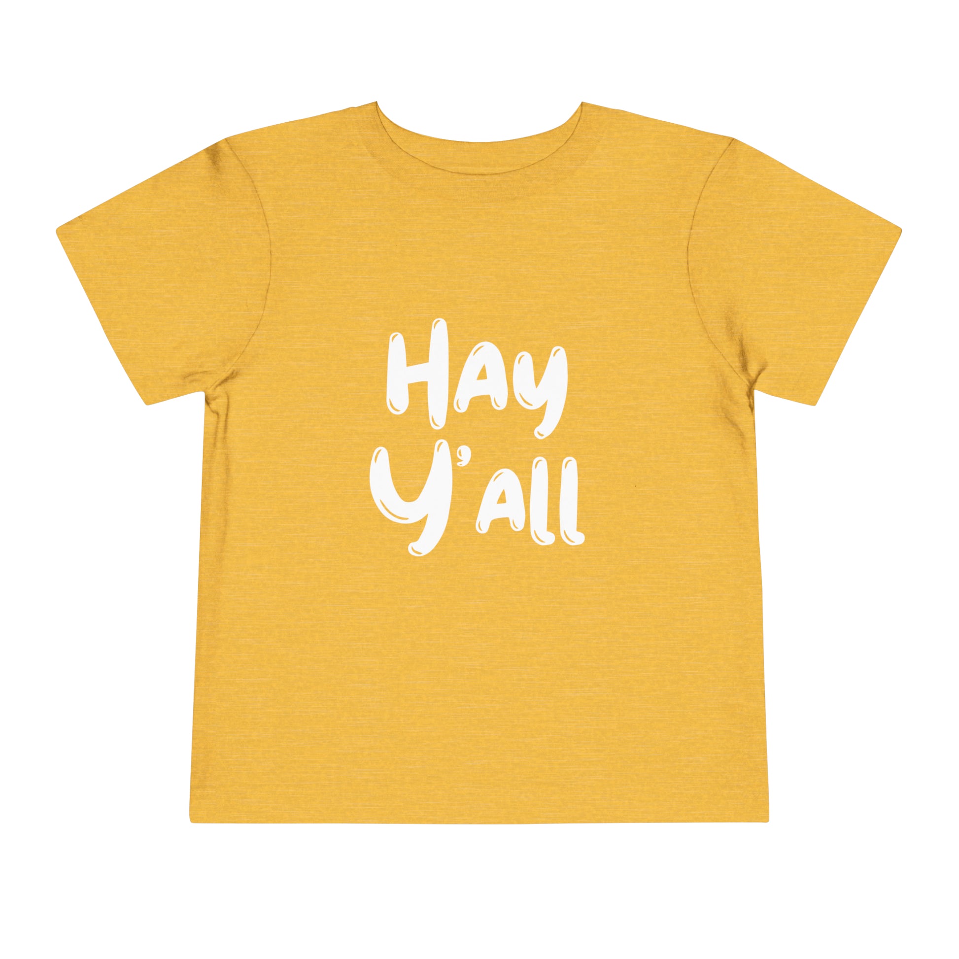 Hay Y'all Toddler Short Sleeve Tee - My Country Kid