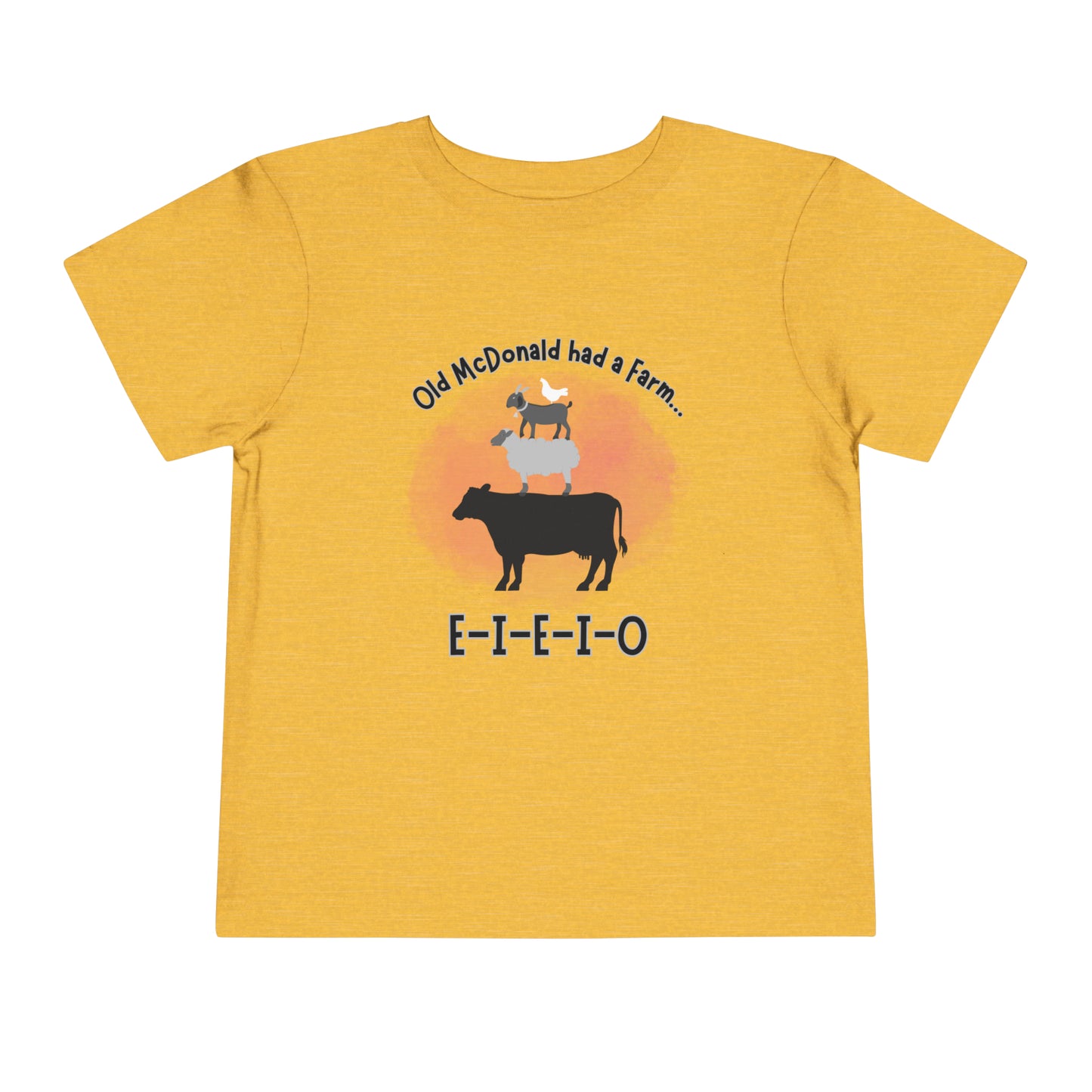 Old McDonald had a Farm Toddler Short Sleeve Tee