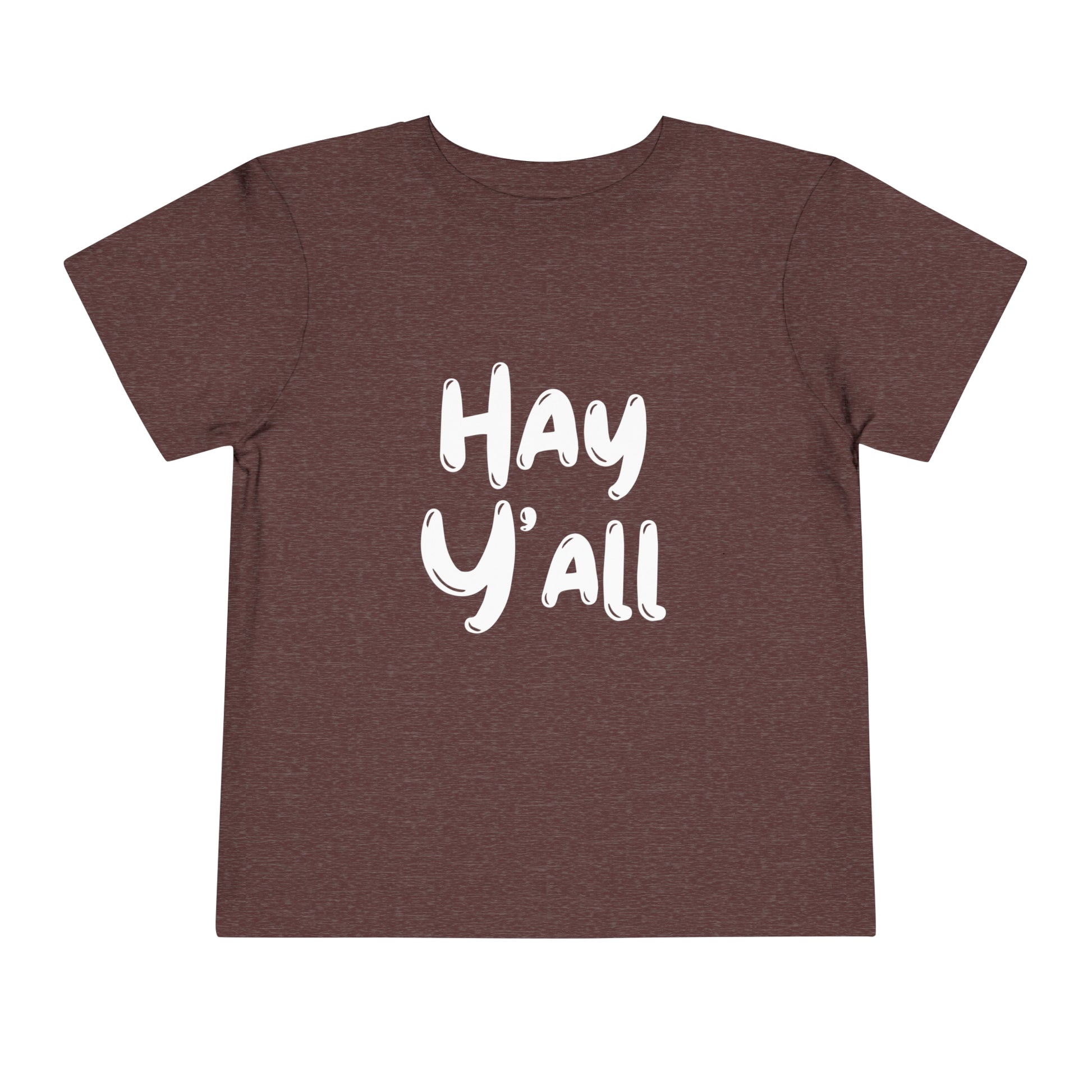 Hay Y'all Toddler Short Sleeve Tee - My Country Kid