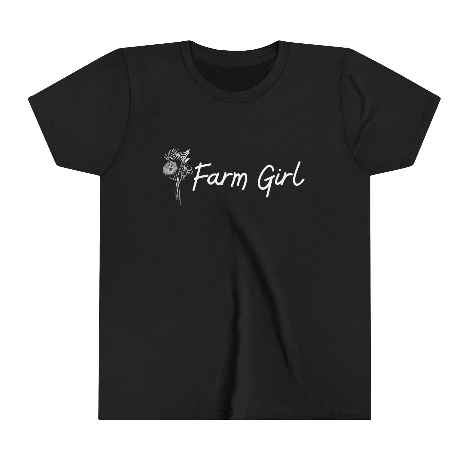 Farm Girl Youth Short Sleeve Tee - My Country Kid