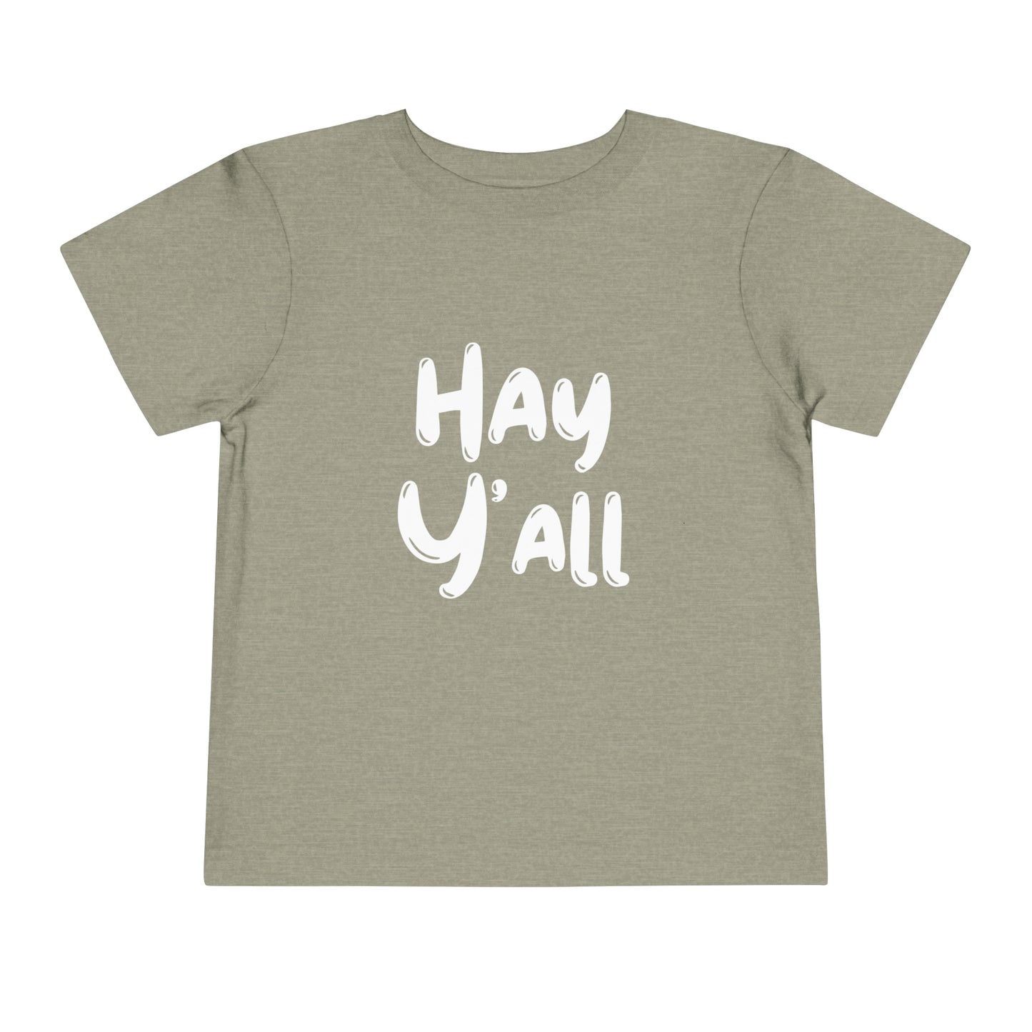 Hay Y'all Toddler Short Sleeve Tee - My Country Kid