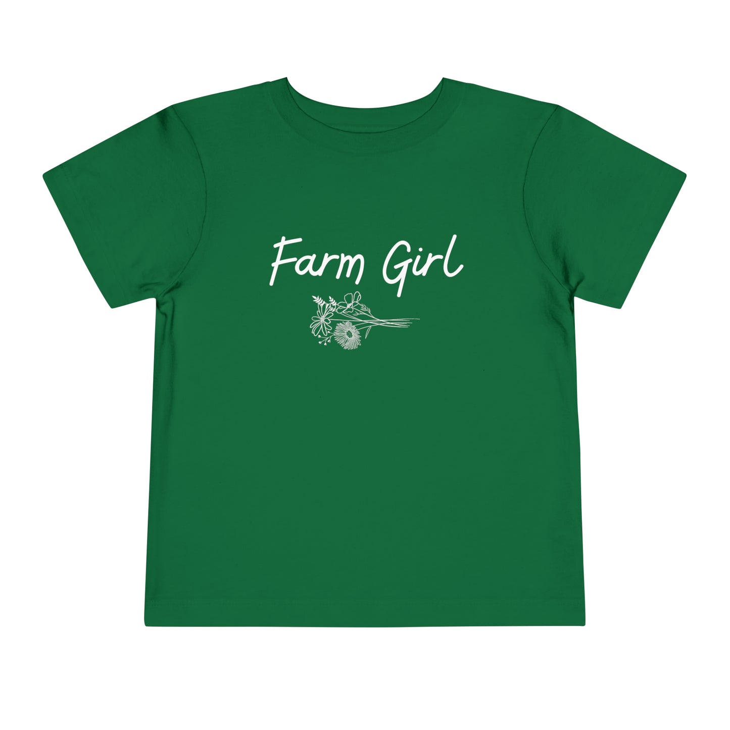 Farm Girl Toddler Short Sleeve Tee