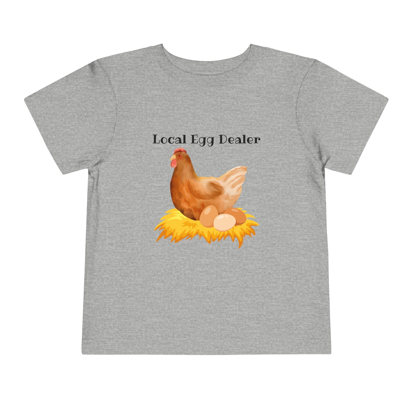 Local Egg Dealer Toddler Short Sleeve Tee