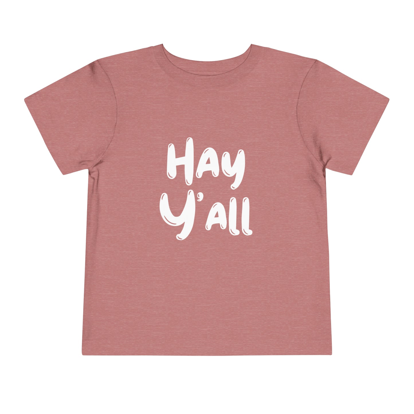 Hay Y'all Toddler Short Sleeve Tee - My Country Kid