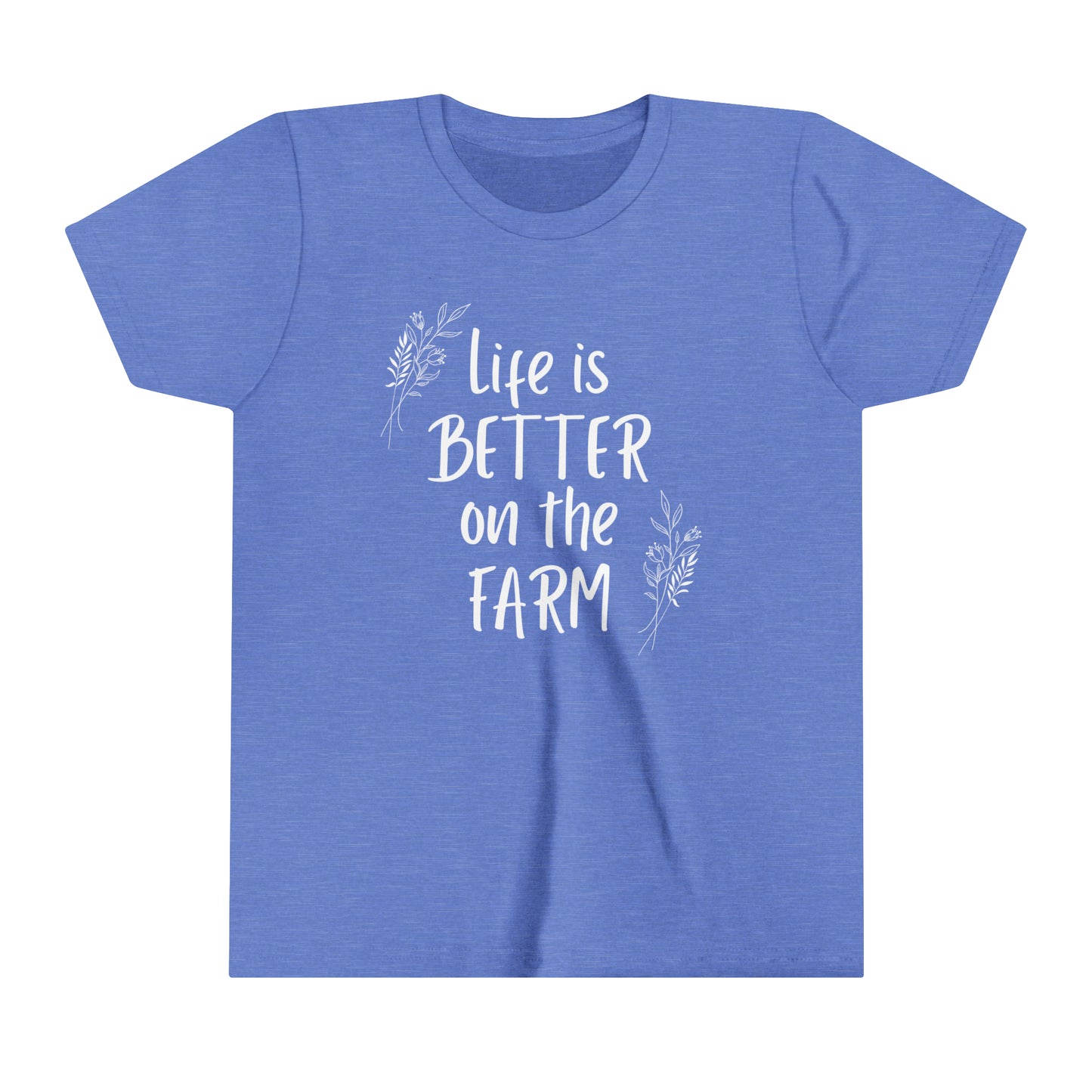 Life is Better on the Farm Youth Short Sleeve Tee - My Country Kid