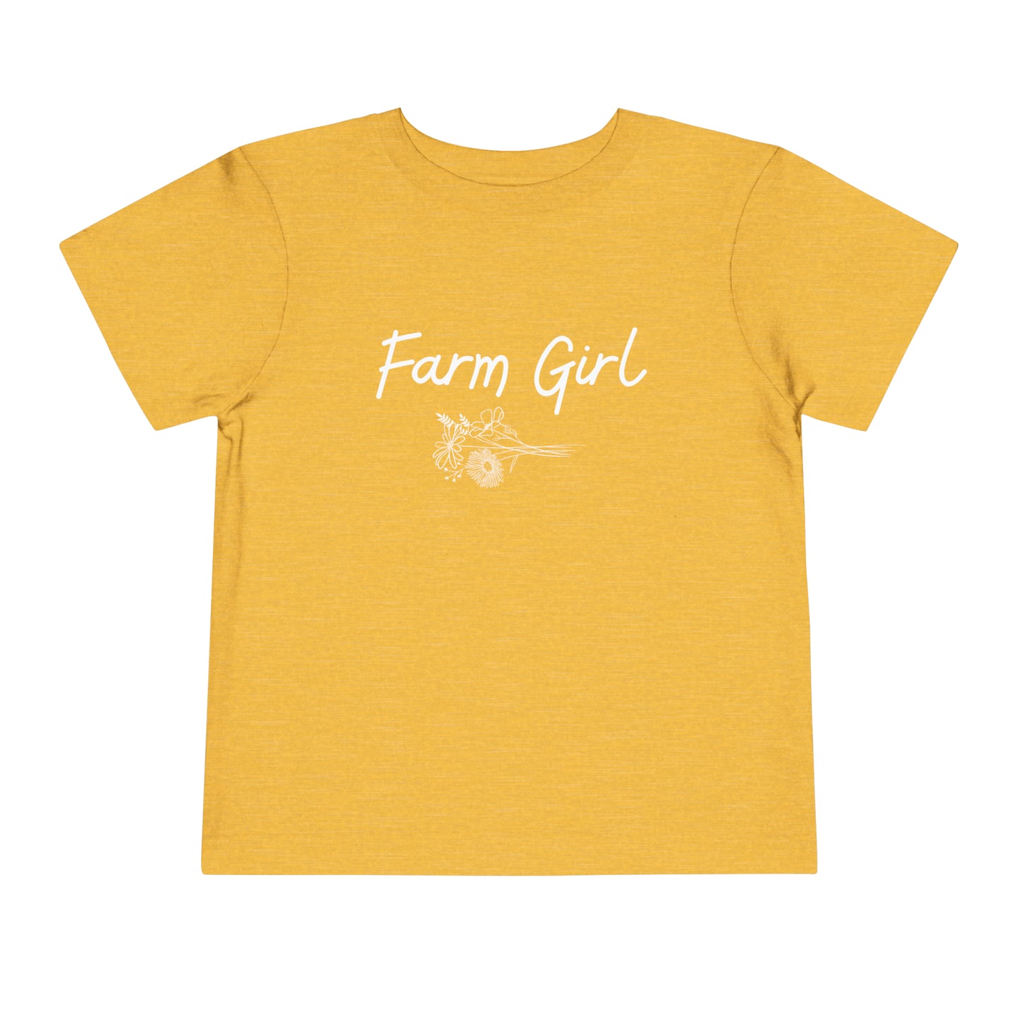 Farm Girl Toddler Short Sleeve Tee