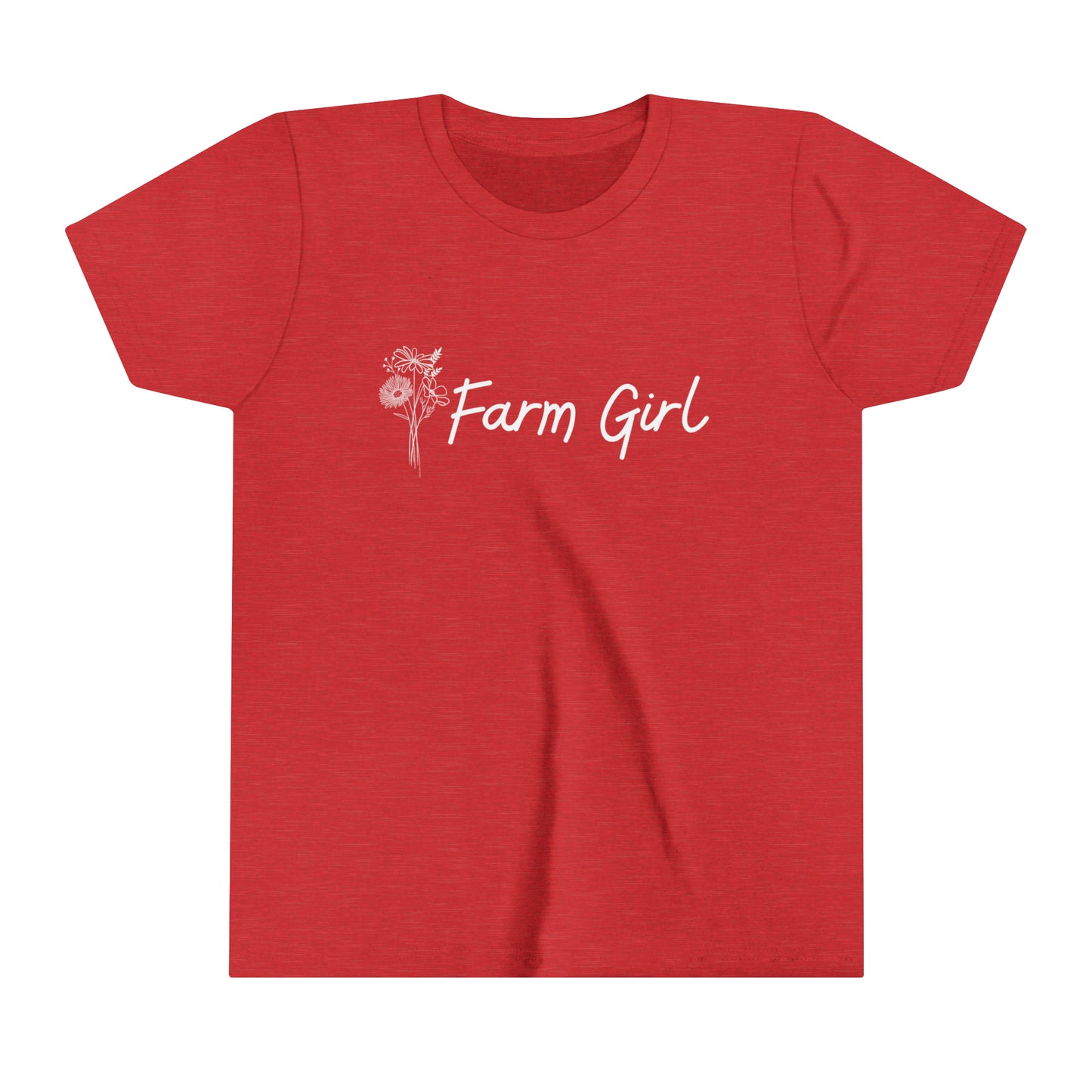 Farm Girl Youth Short Sleeve Tee - My Country Kid