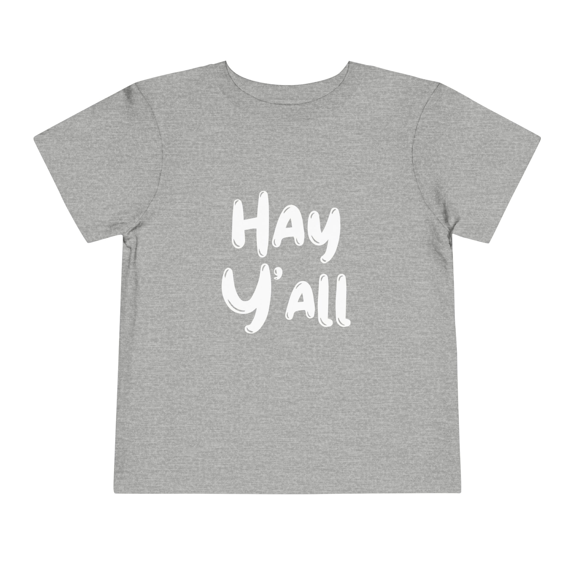 Hay Y'all Toddler Short Sleeve Tee - My Country Kid