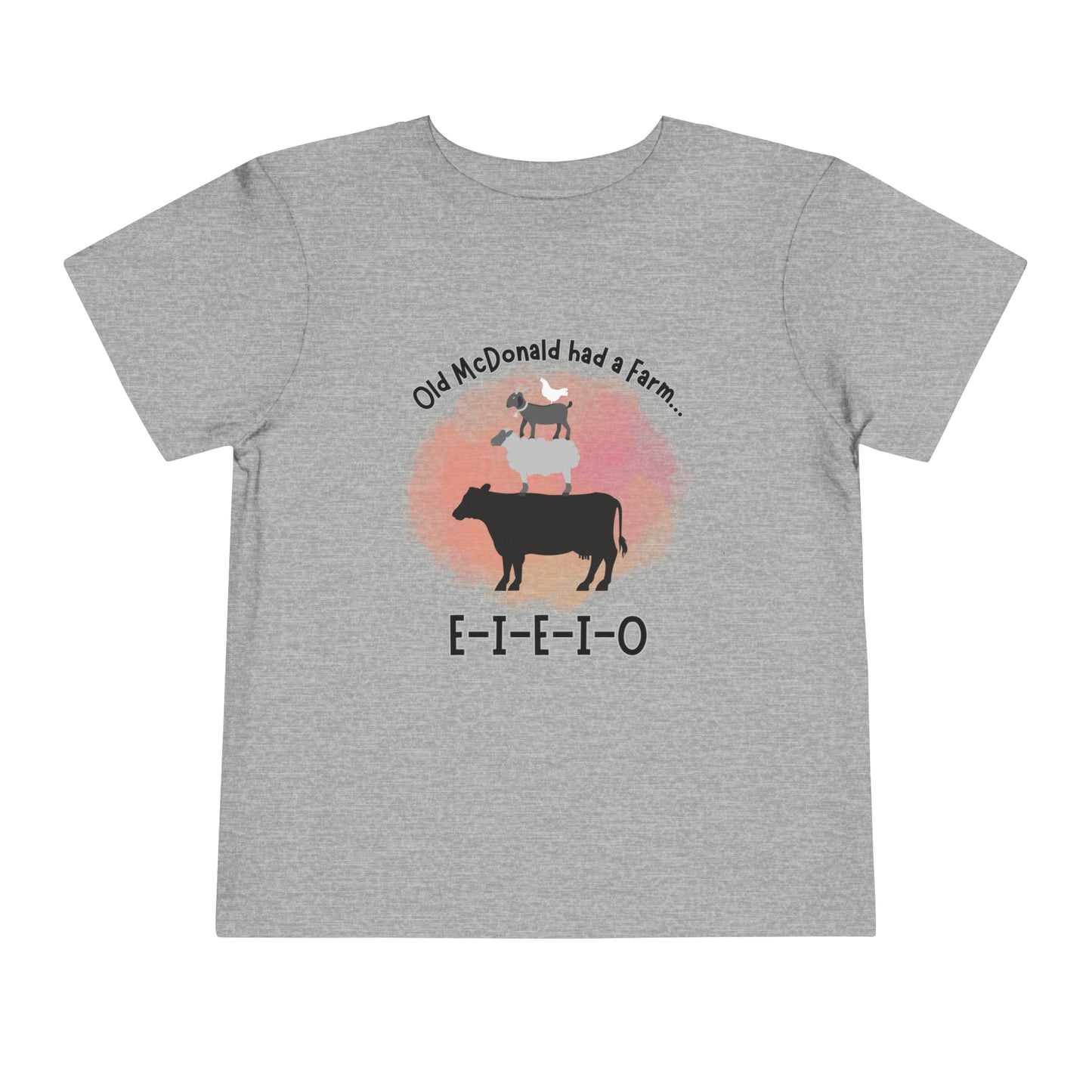 Old McDonald had a Farm Toddler Short Sleeve Tee