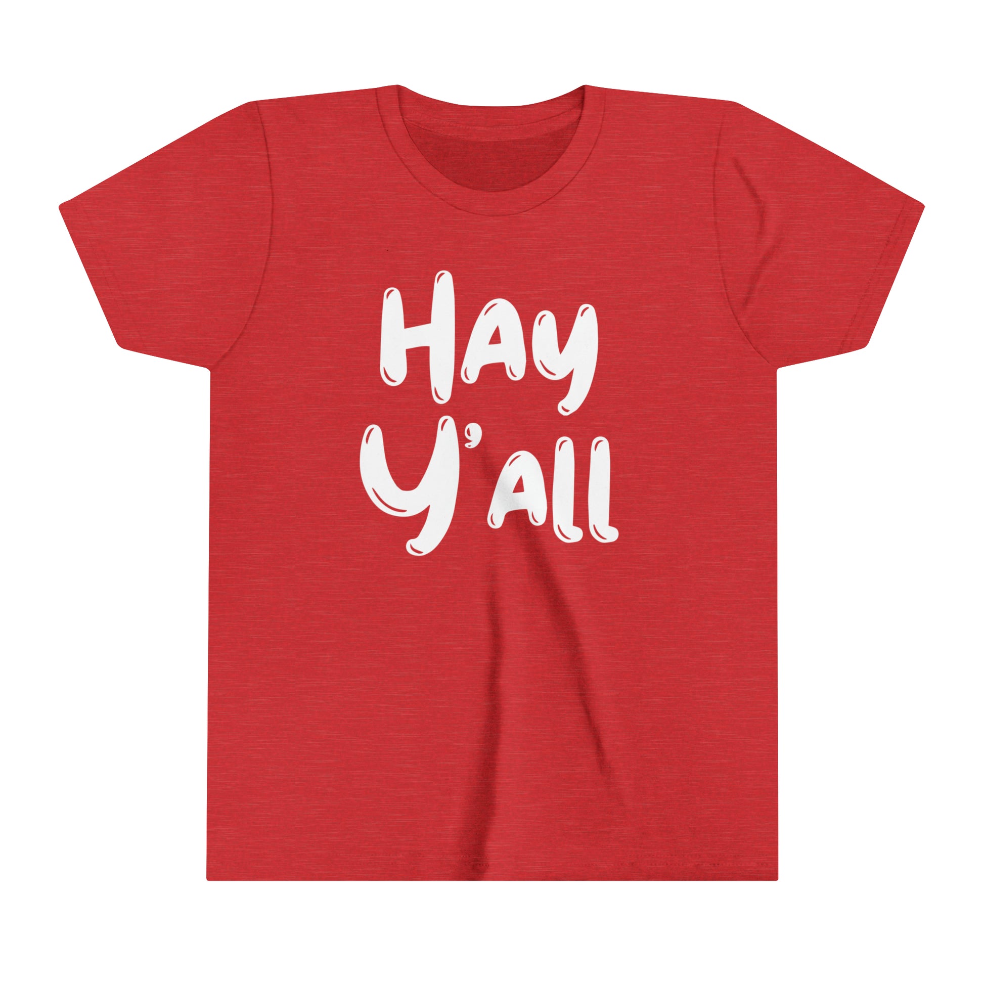 Hay Y'all Youth Short Sleeve Tee - My Country Kid