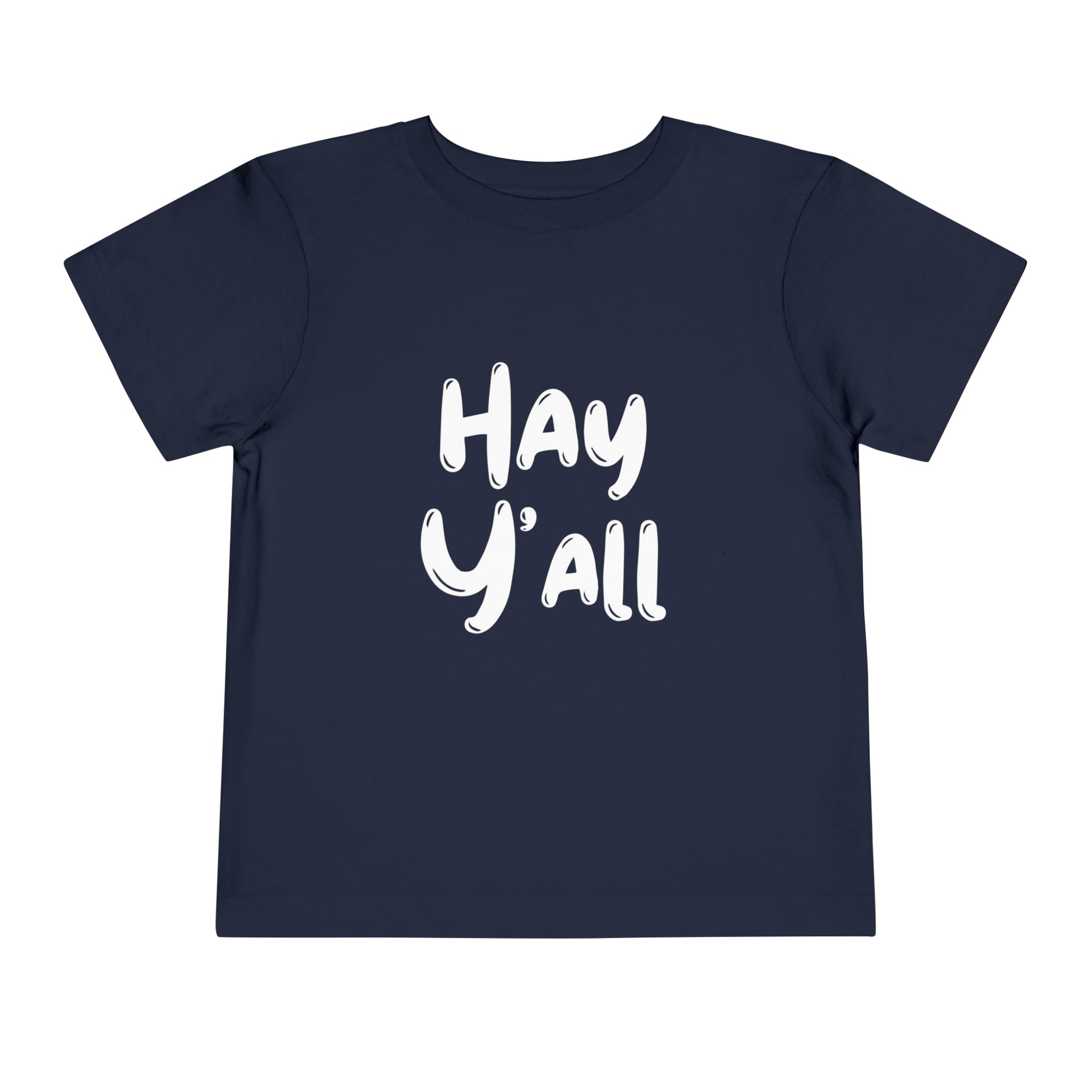 Hay Y'all Toddler Short Sleeve Tee - My Country Kid