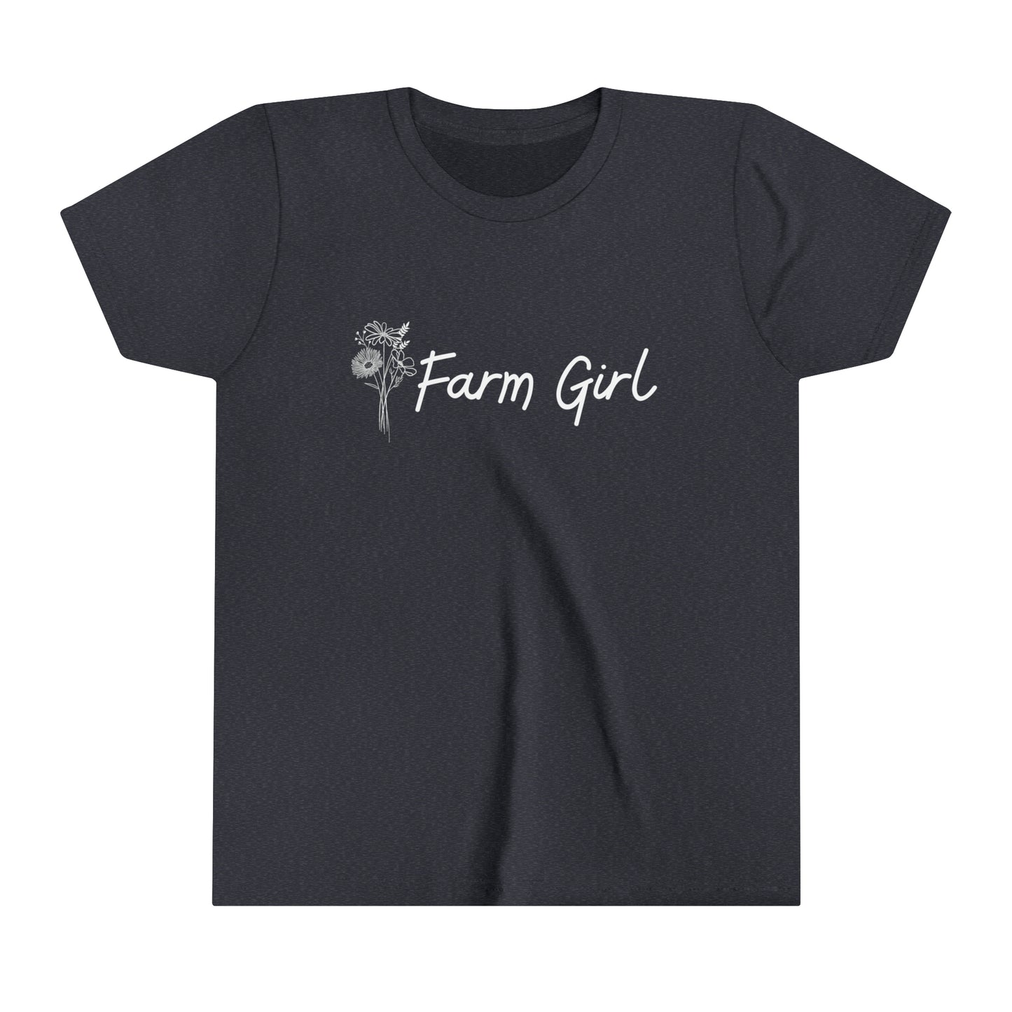 Farm Girl Youth Short Sleeve Tee - My Country Kid