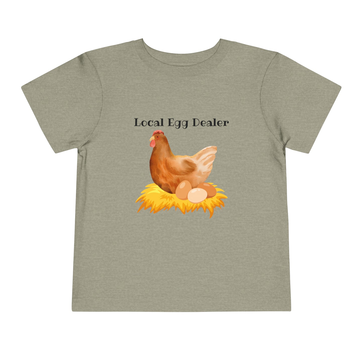 Local Egg Dealer Toddler Short Sleeve Tee