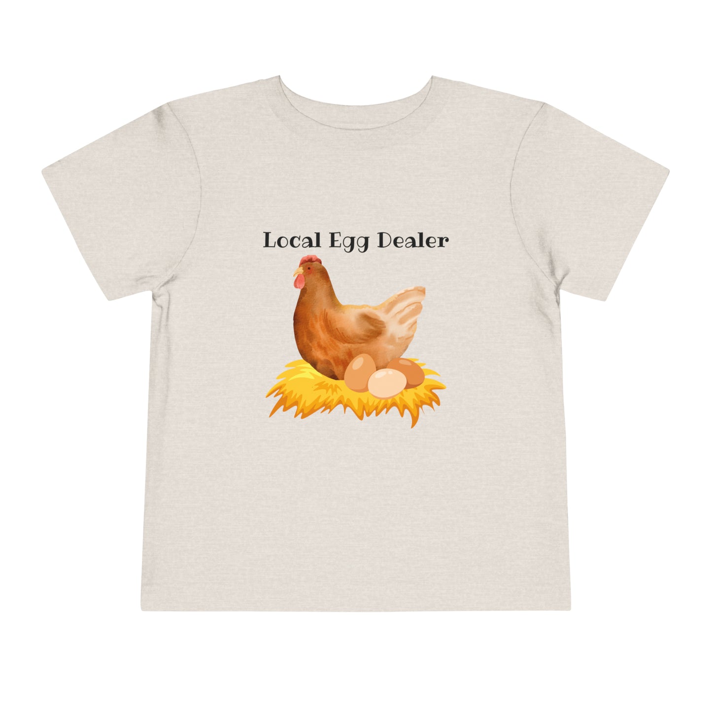 Local Egg Dealer Toddler Short Sleeve Tee