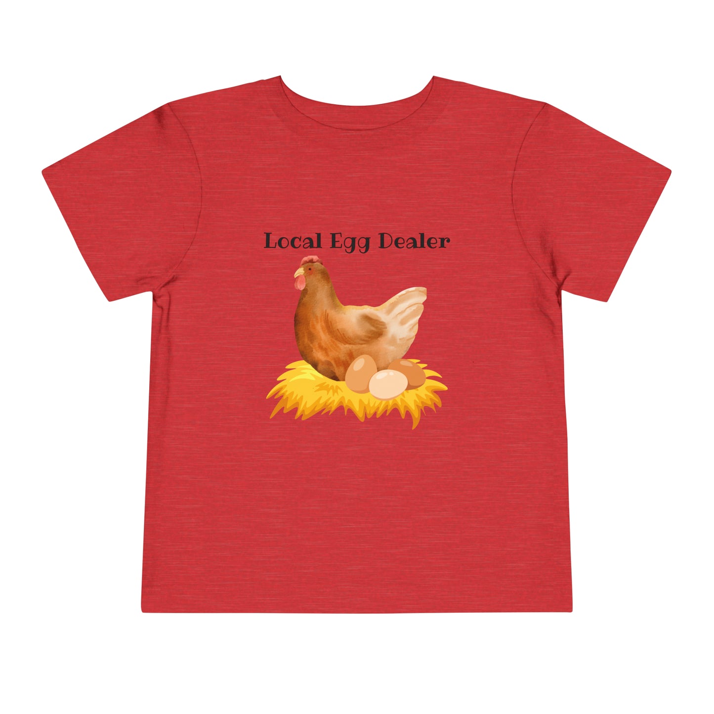 Local Egg Dealer Toddler Short Sleeve Tee