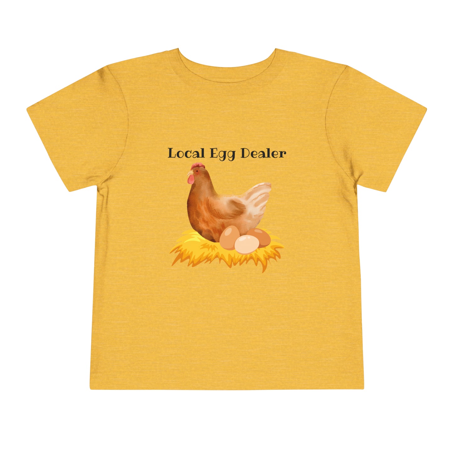 Local Egg Dealer Toddler Short Sleeve Tee