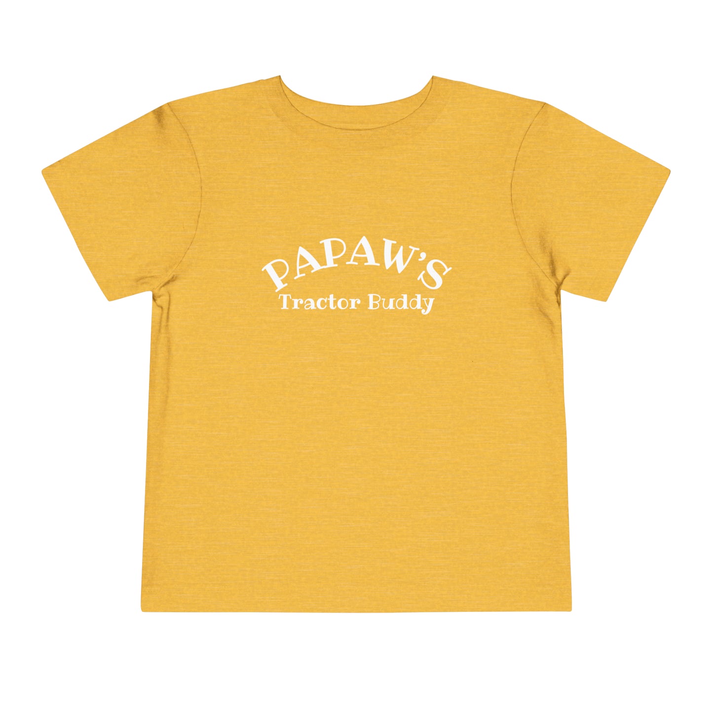 Papaw's Tractor Buddy Toddler Short Sleeve Tee - My Country Kid