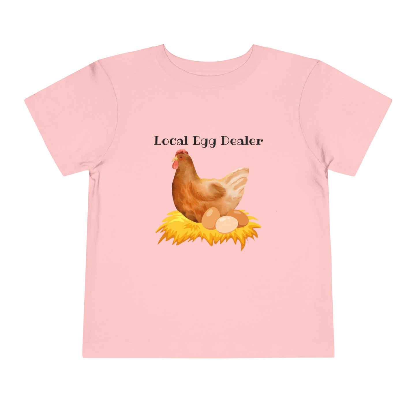 Local Egg Dealer Toddler Short Sleeve Tee