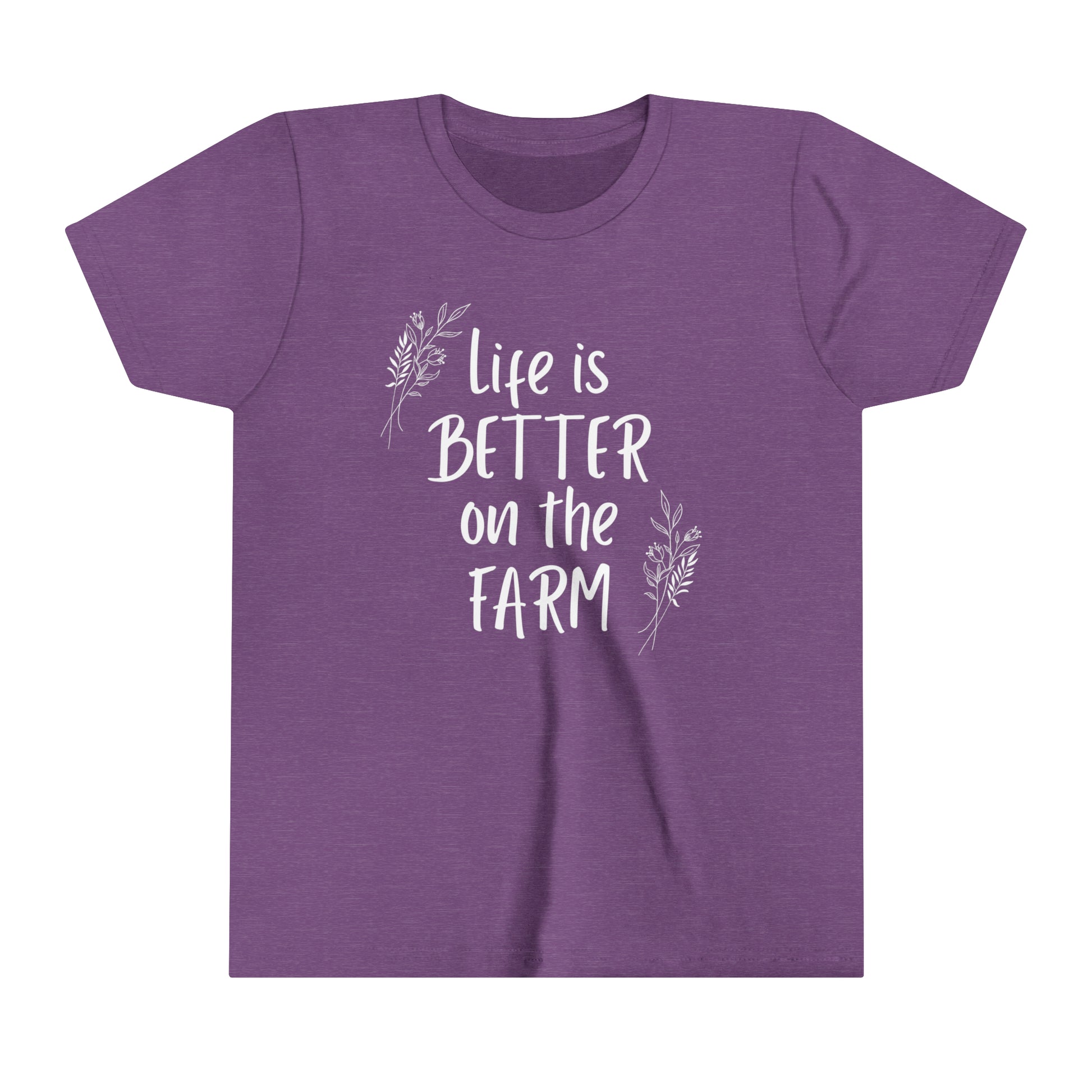 Life is Better on the Farm Youth Short Sleeve Tee - My Country Kid