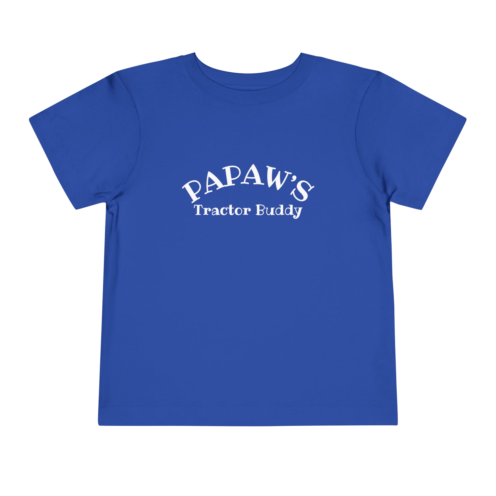 Papaw's Tractor Buddy Toddler Short Sleeve Tee - My Country Kid