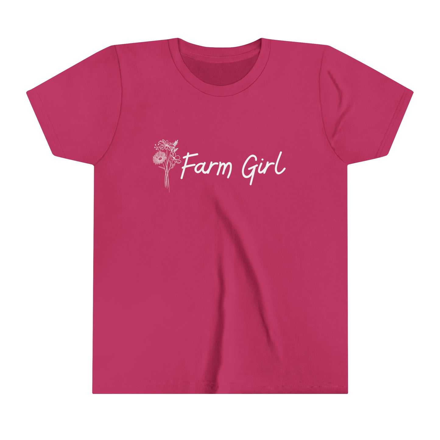 Farm Girl Youth Short Sleeve Tee - My Country Kid