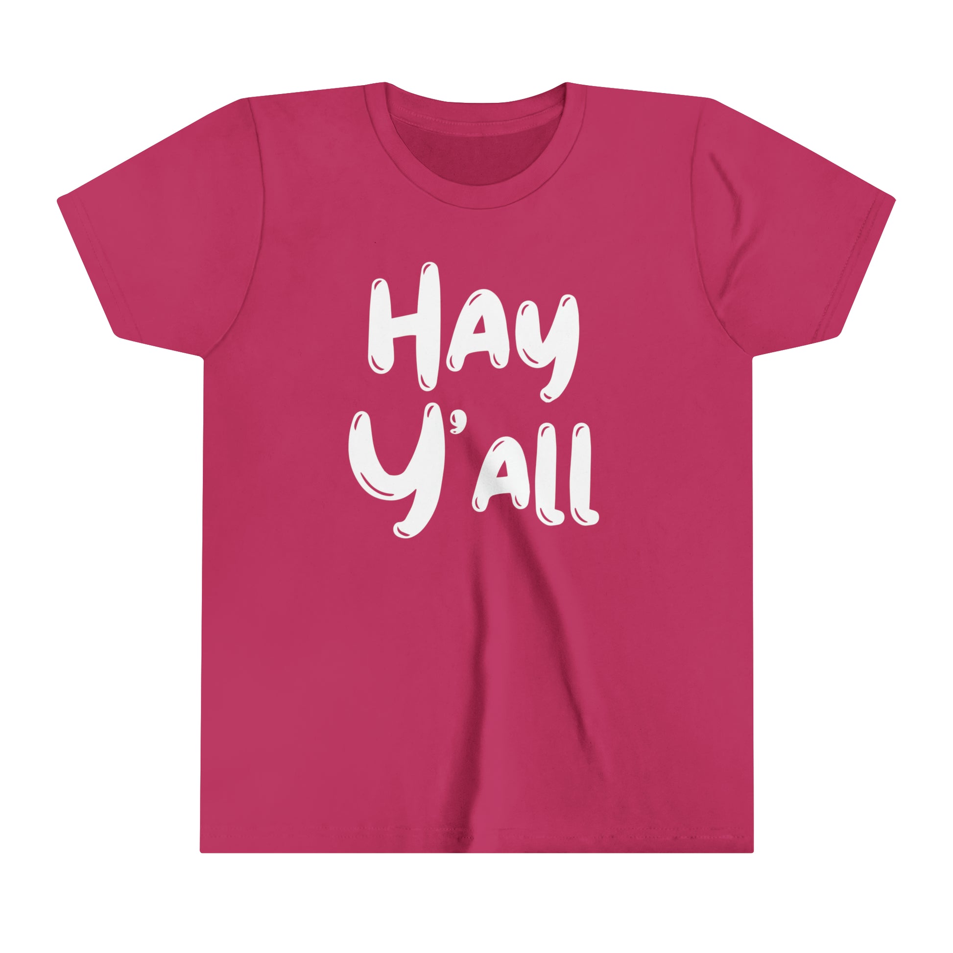 Hay Y'all Youth Short Sleeve Tee - My Country Kid