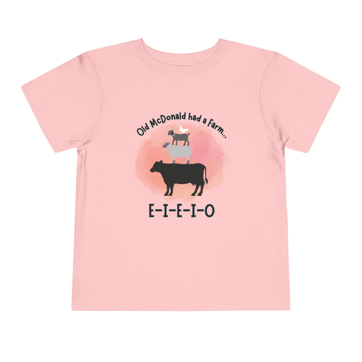 Old McDonald had a Farm Toddler Short Sleeve Tee