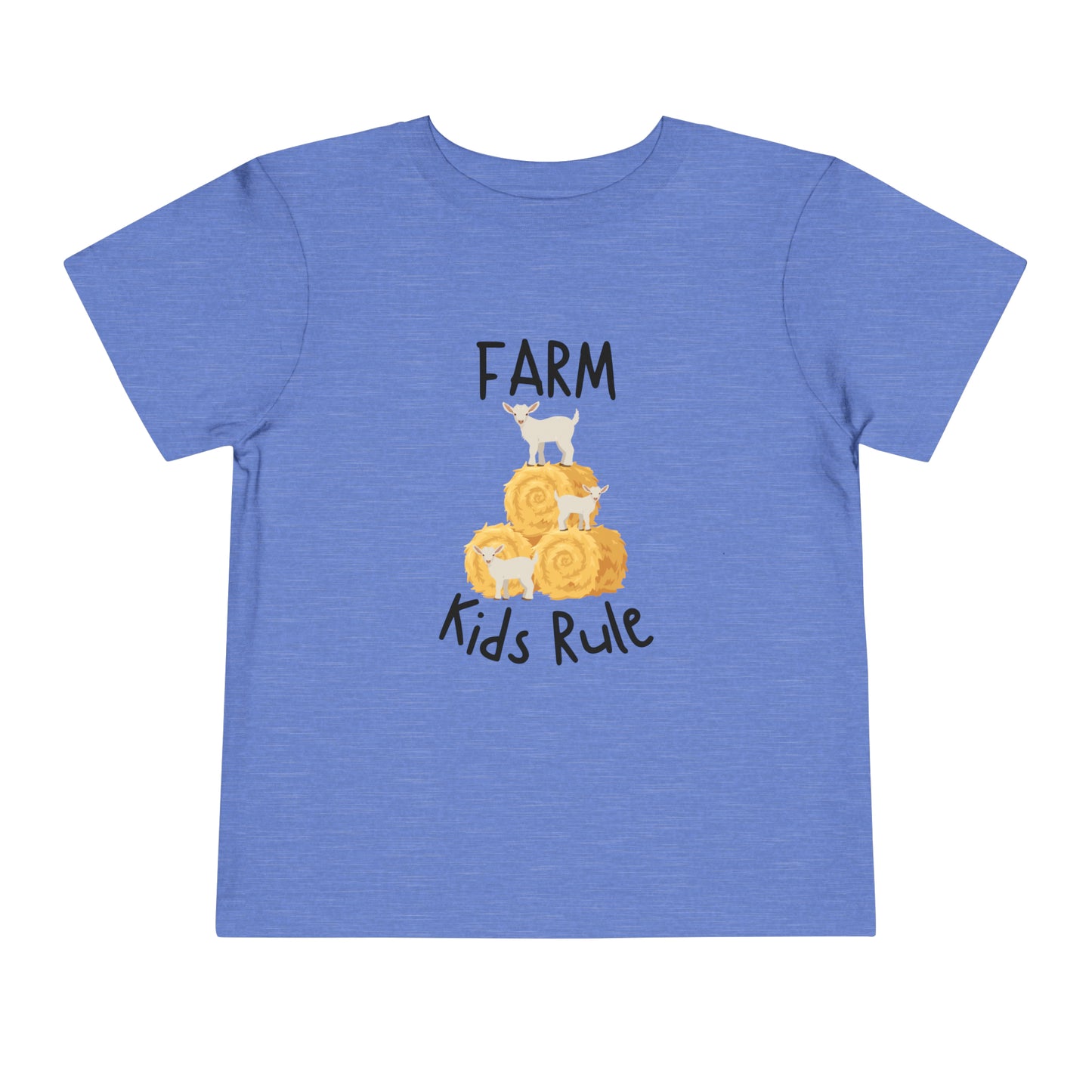 Farm Kids Rule Toddler Short Sleeve Tee