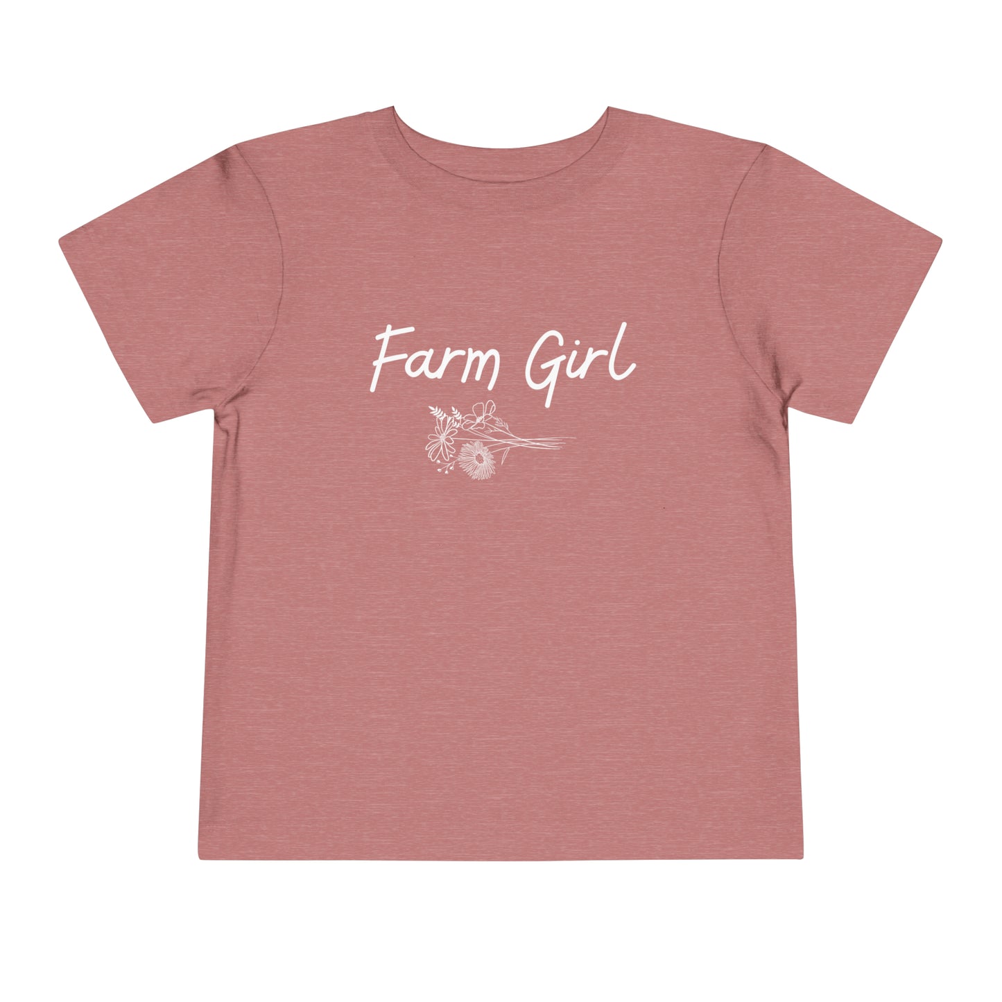 Farm Girl Toddler Short Sleeve Tee