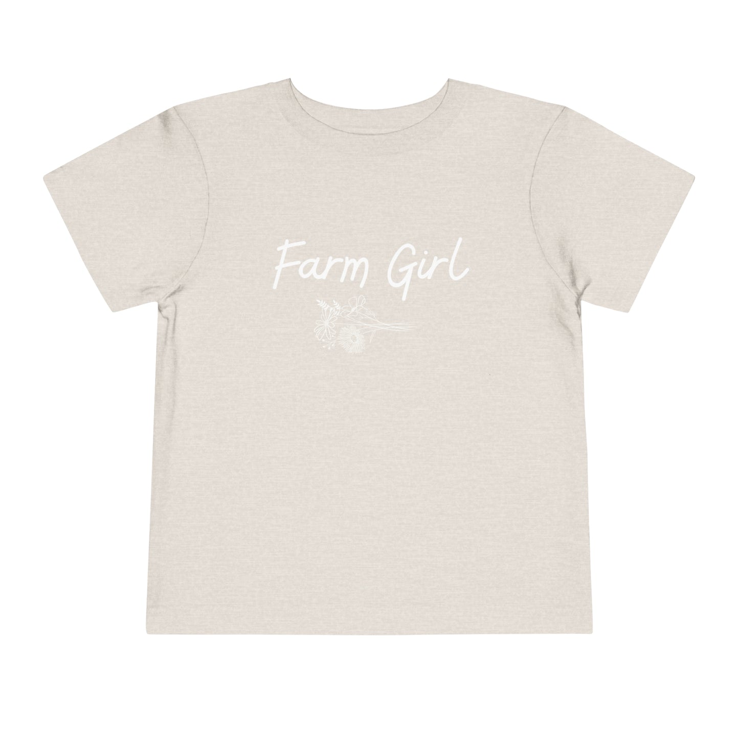 Farm Girl Toddler Short Sleeve Tee