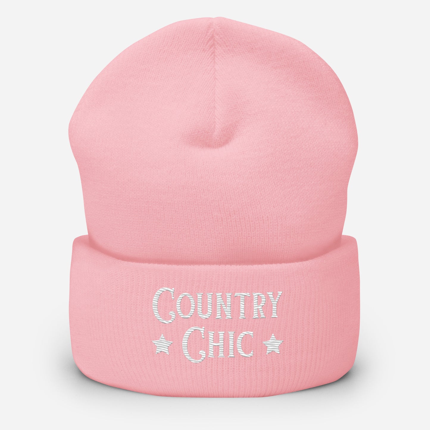 Country Chic Cuffed Beanie