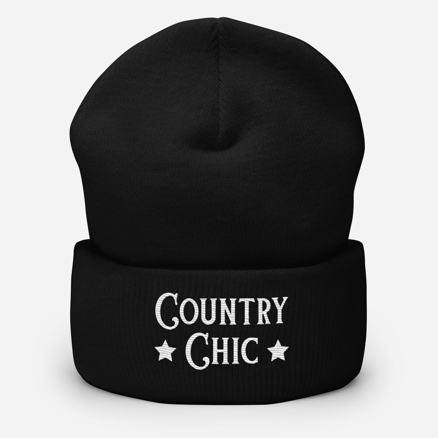 Country Chic Cuffed Beanie