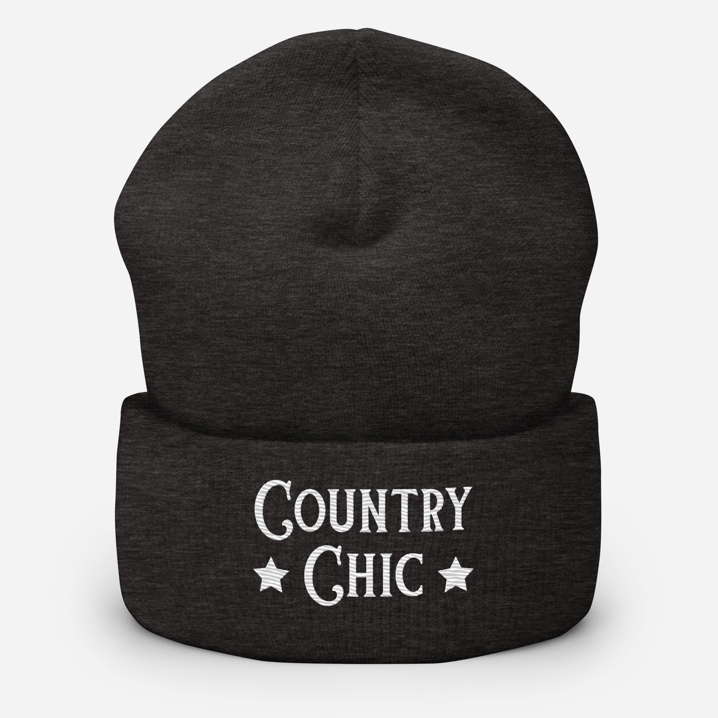 Country Chic Cuffed Beanie