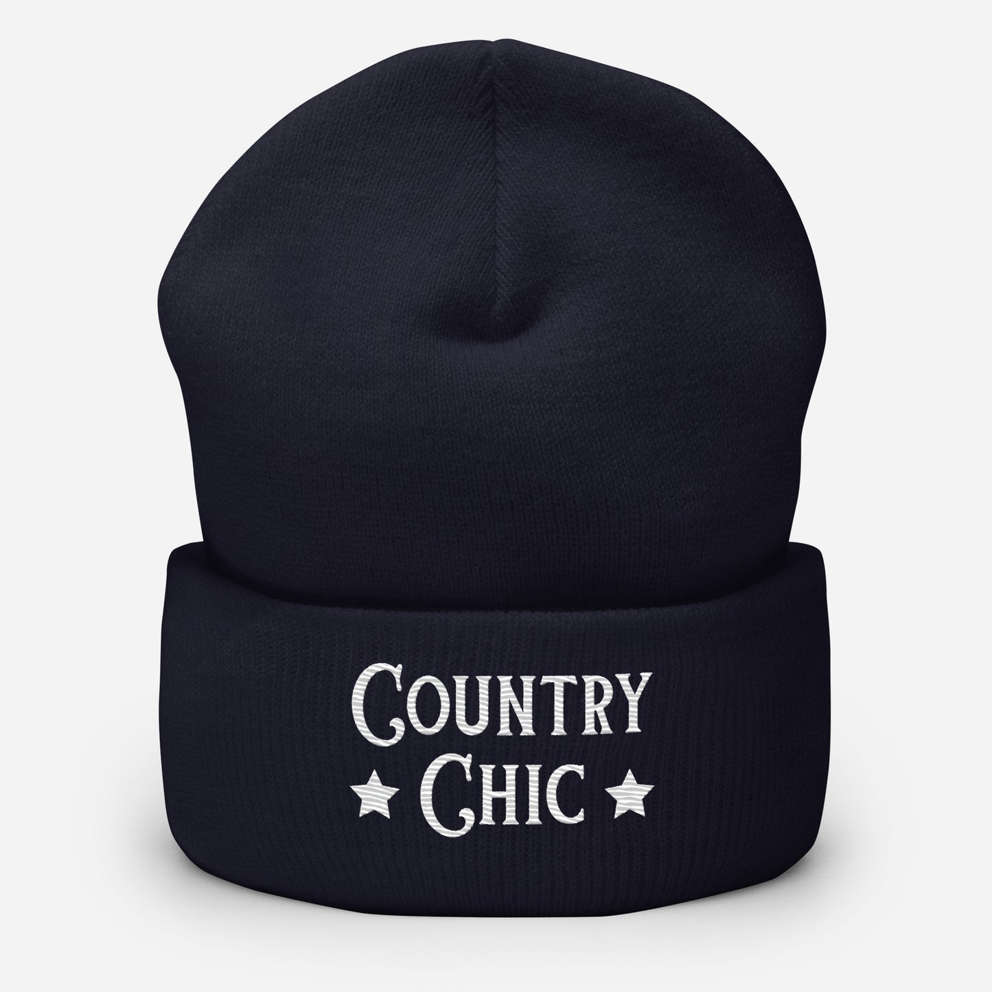 Country Chic Cuffed Beanie