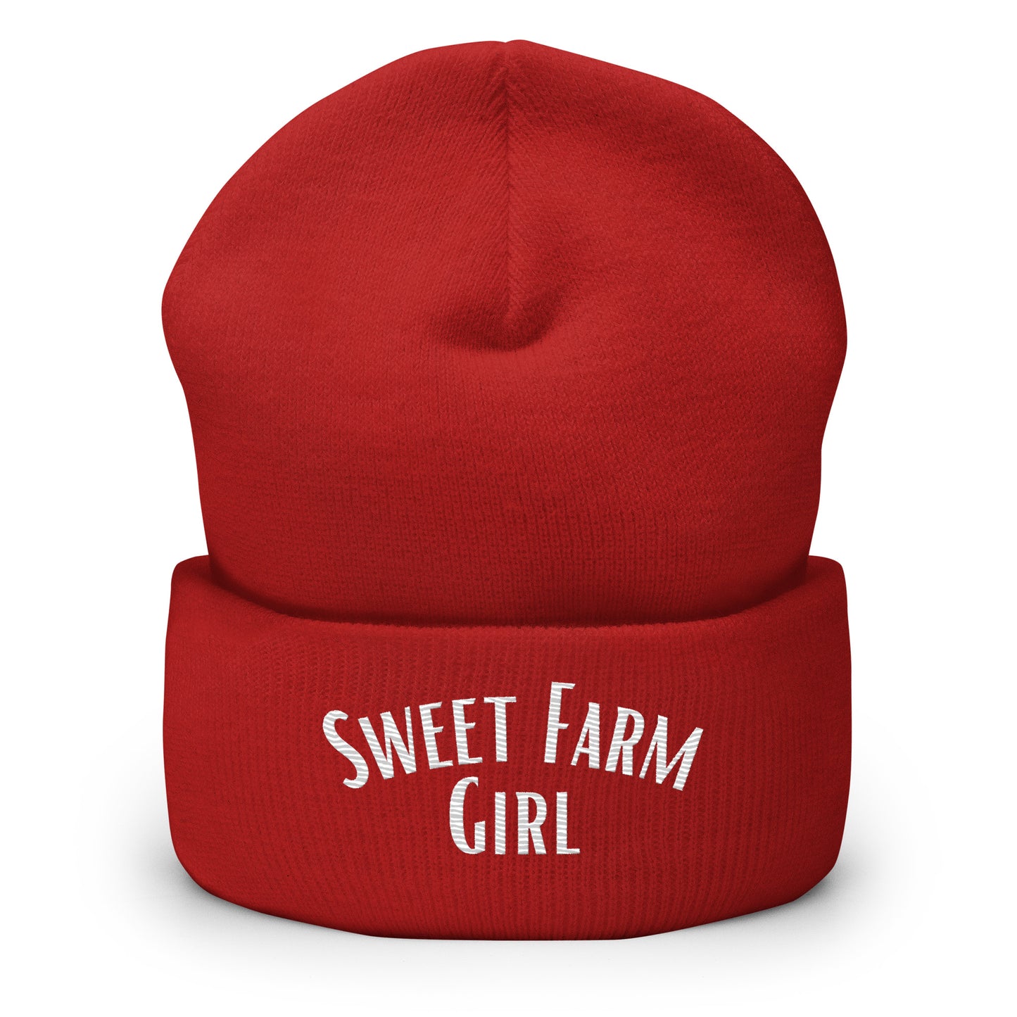 Sweet Farm Girl Cuffed Beanie