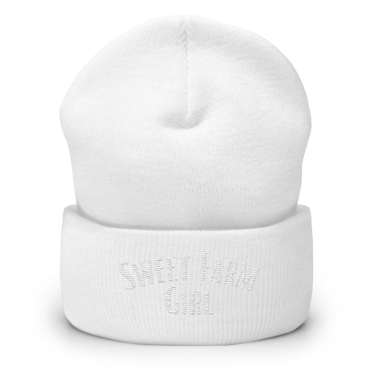 Sweet Farm Girl Cuffed Beanie