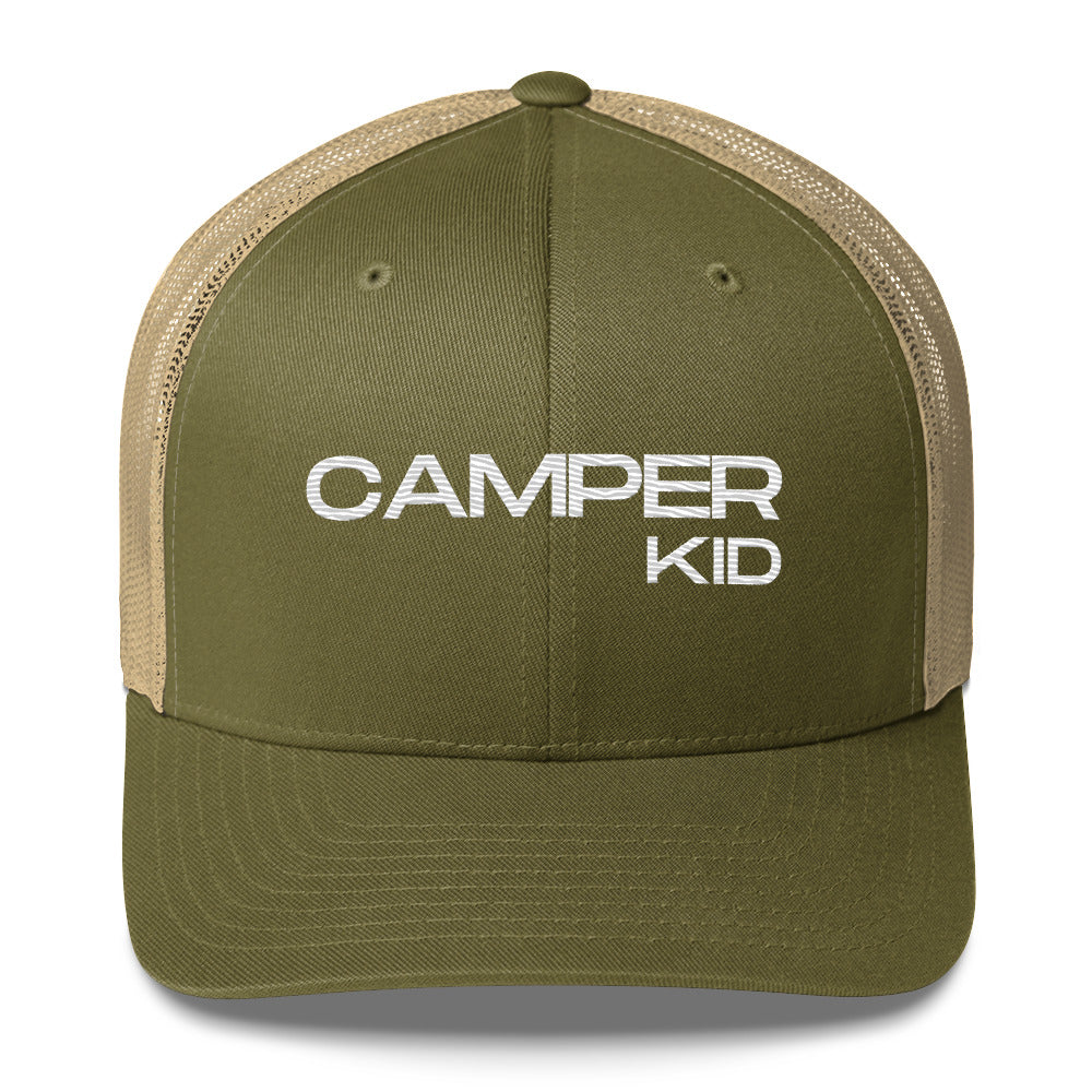 Camper Kid Trucker Cap