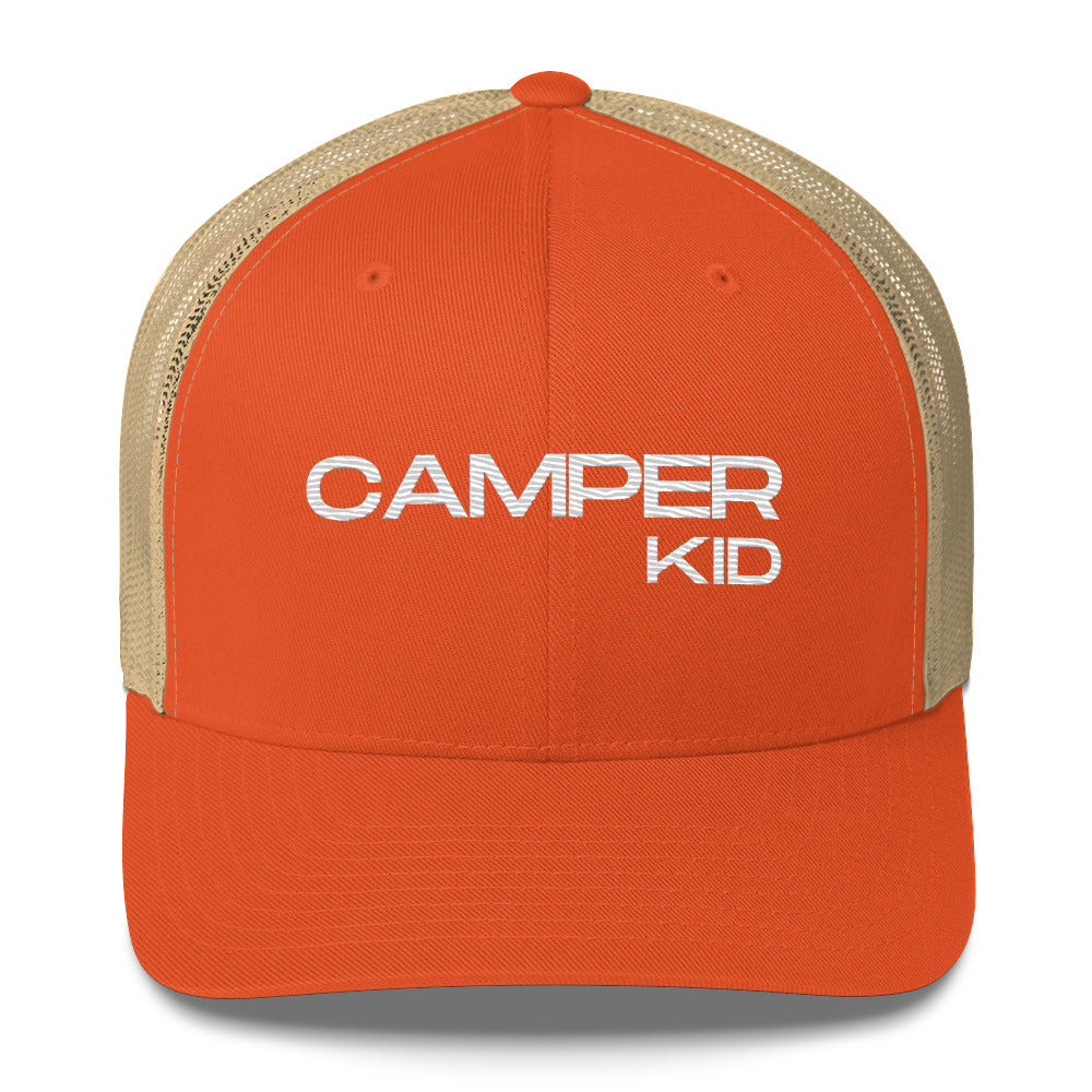 Camper Kid Trucker Cap