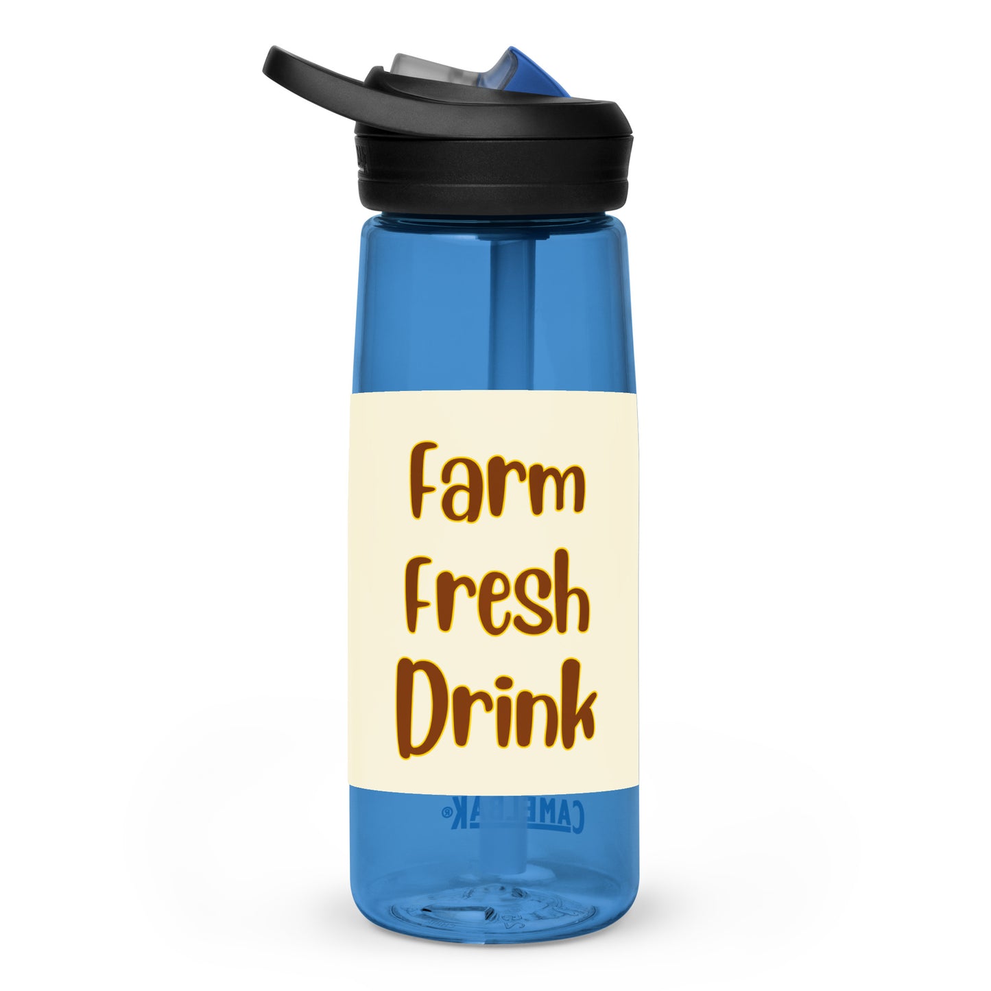 Sunflower Calf Sports water bottle