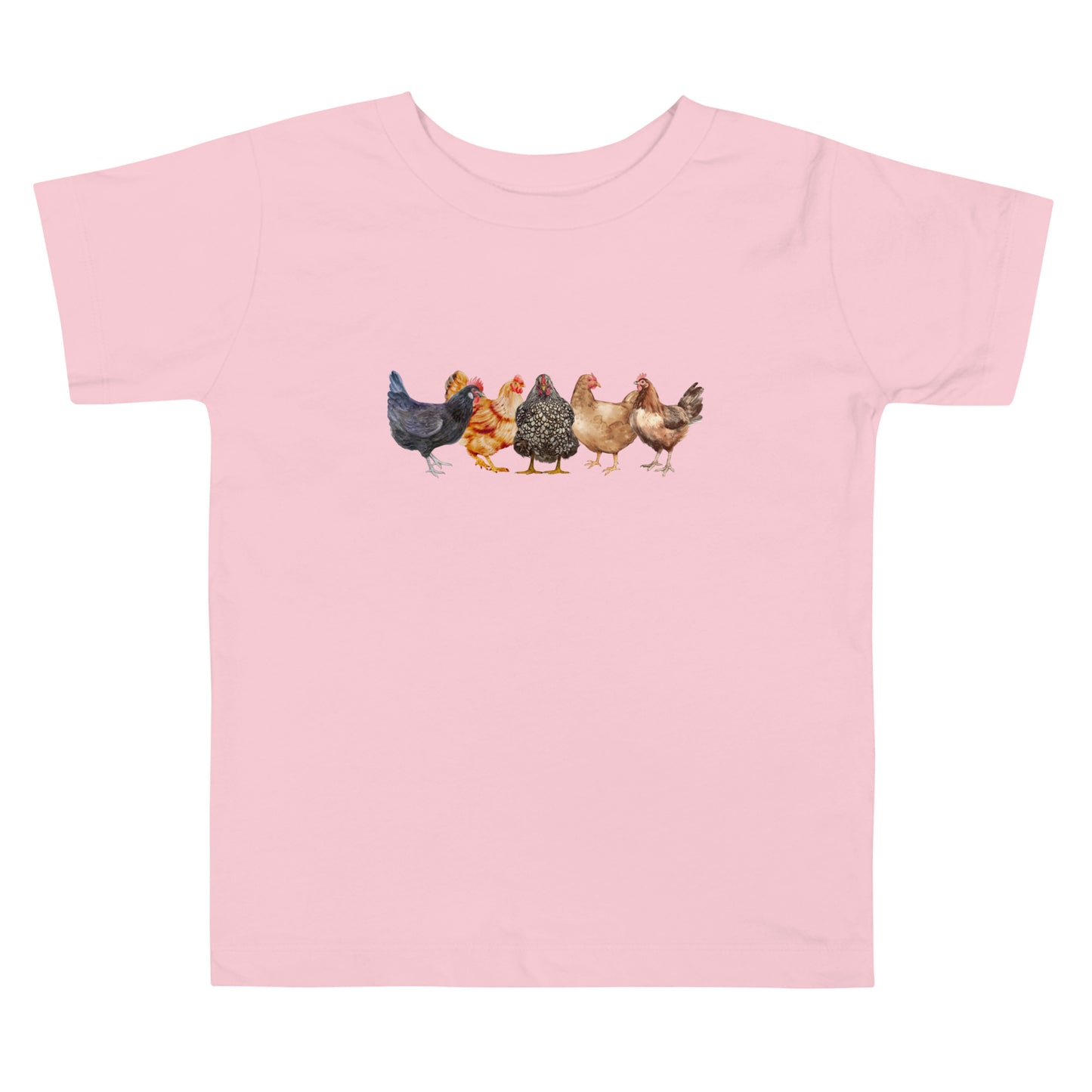 Chickens Toddler Short Sleeve Tee