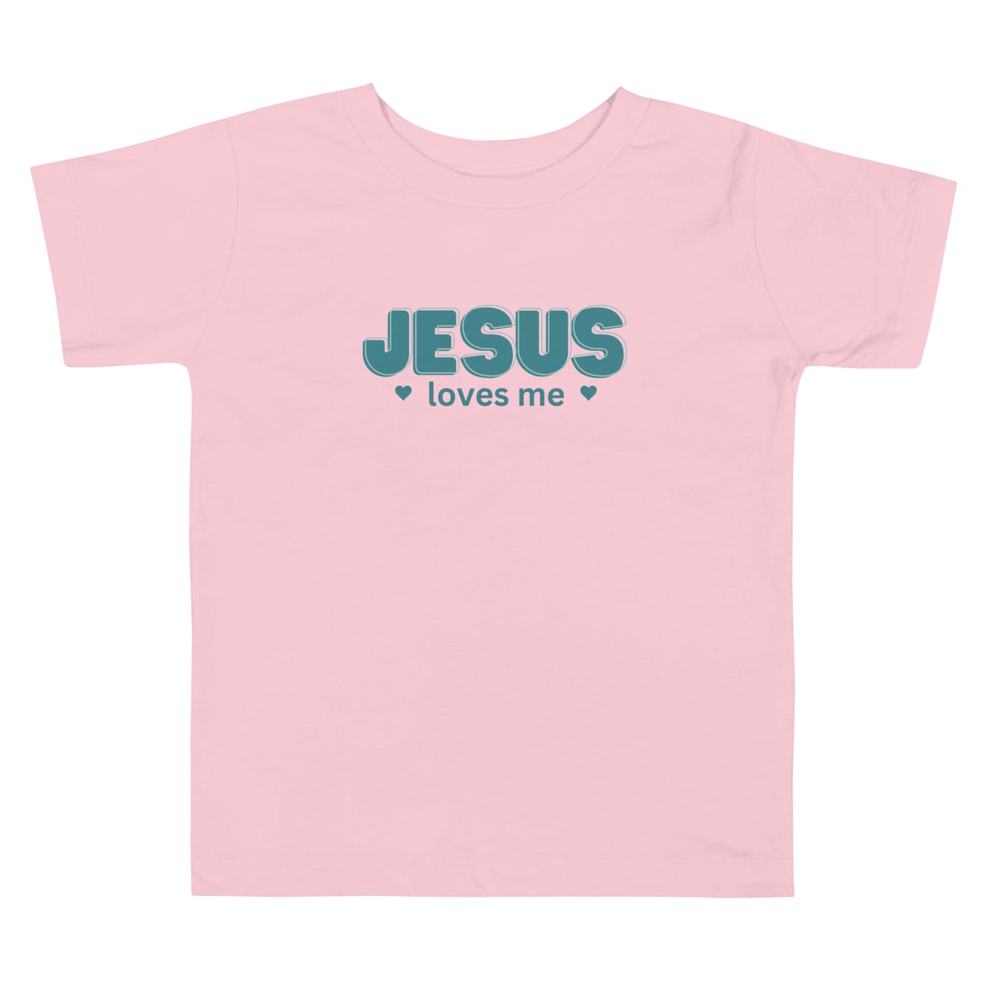 Jesus Loves Me Toddler Short Sleeve Tee