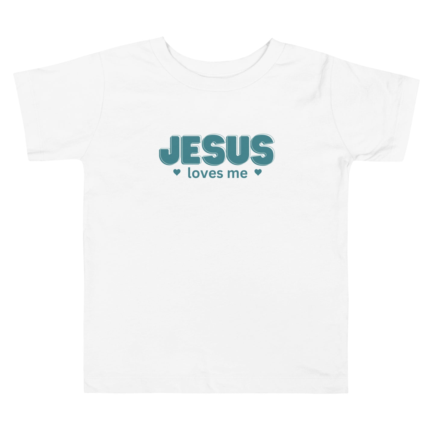 Jesus Loves Me Toddler Short Sleeve Tee