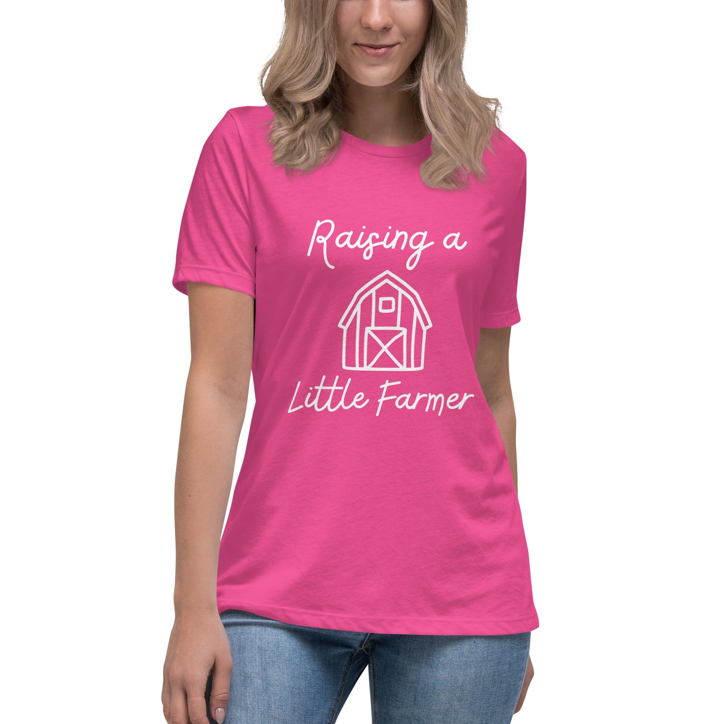 Raising a Little Farmer Women's Relaxed T-Shirt