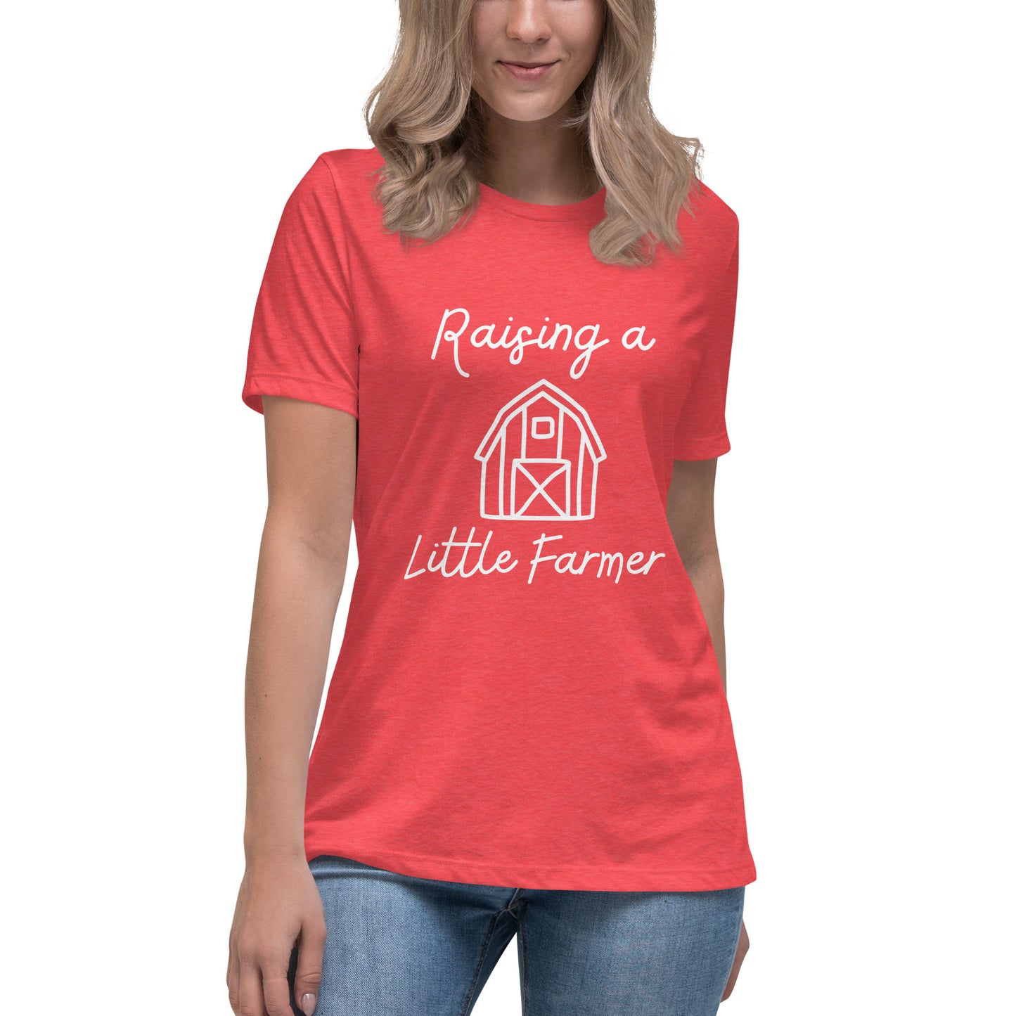 Raising a Little Farmer Women's Relaxed T-Shirt