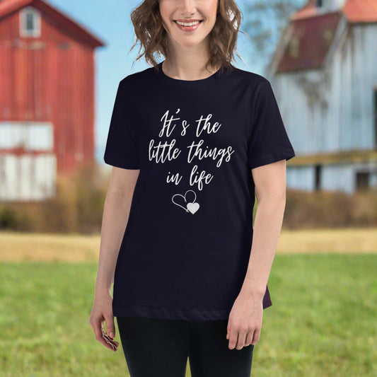 It's the Little Things Women's Relaxed T-Shirt