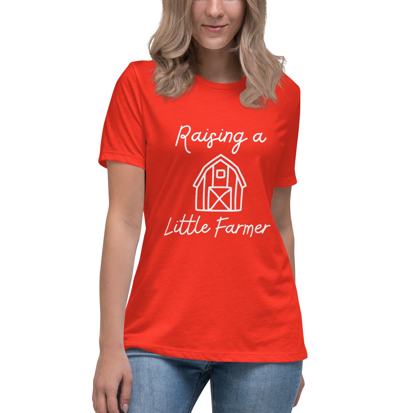 Raising a Little Farmer Women's Relaxed T-Shirt