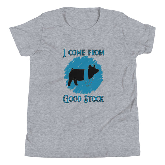 Good Stock Pig Youth Short Sleeve T-Shirt